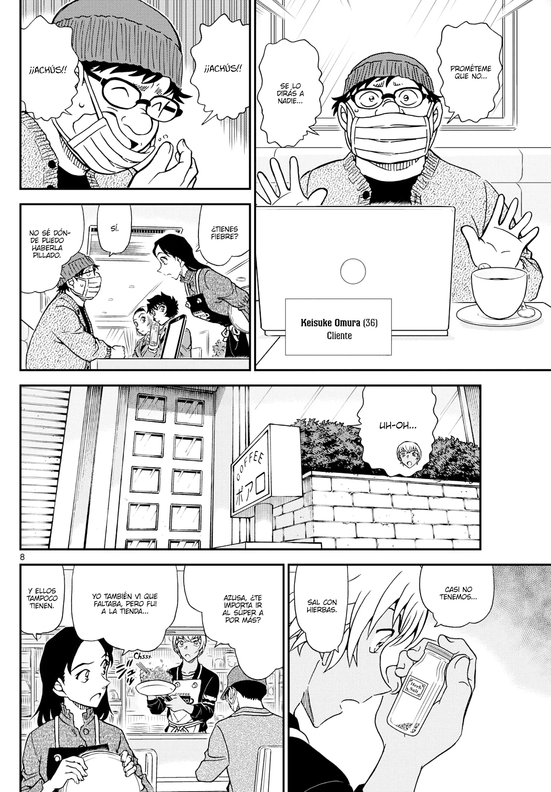 Página 8 del Manga