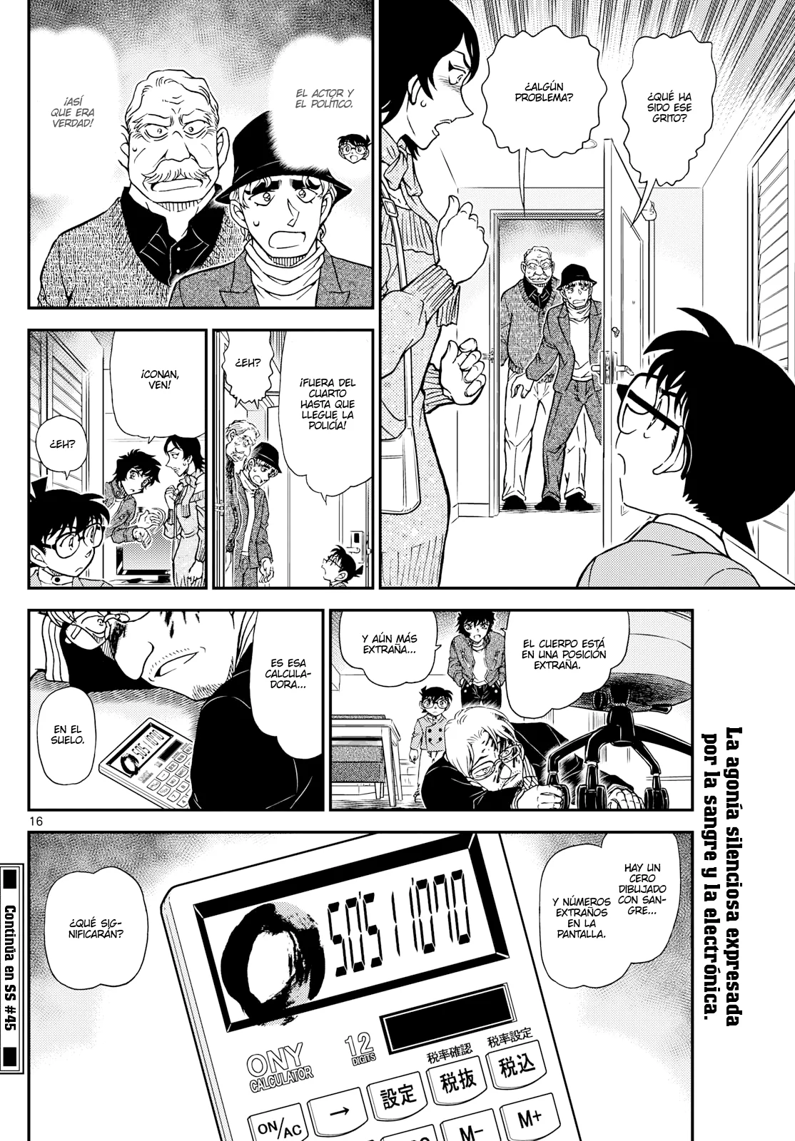 Página 16 del Manga