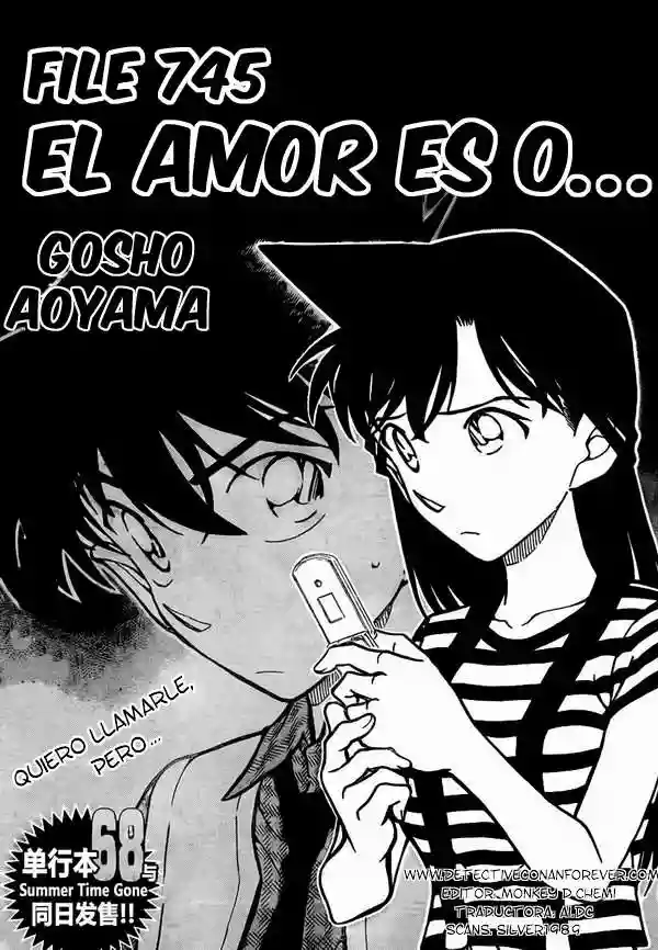 Página 1 del Manga