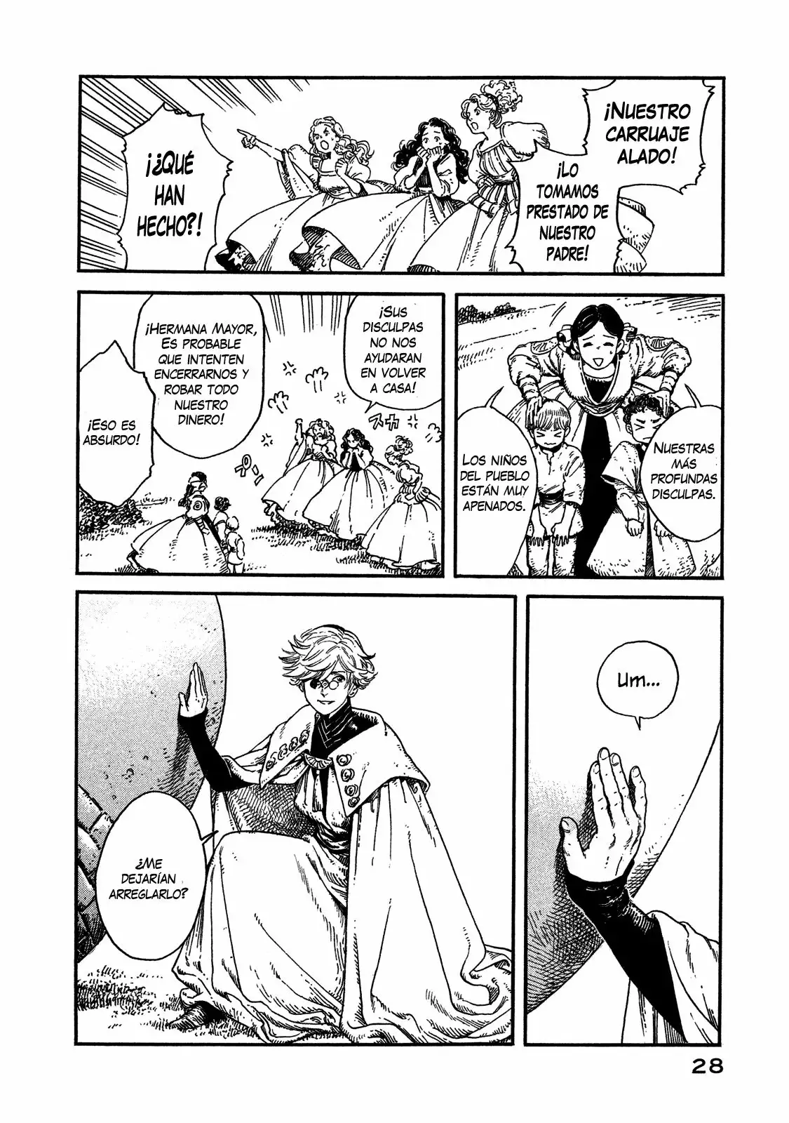 Página 28 del Manga