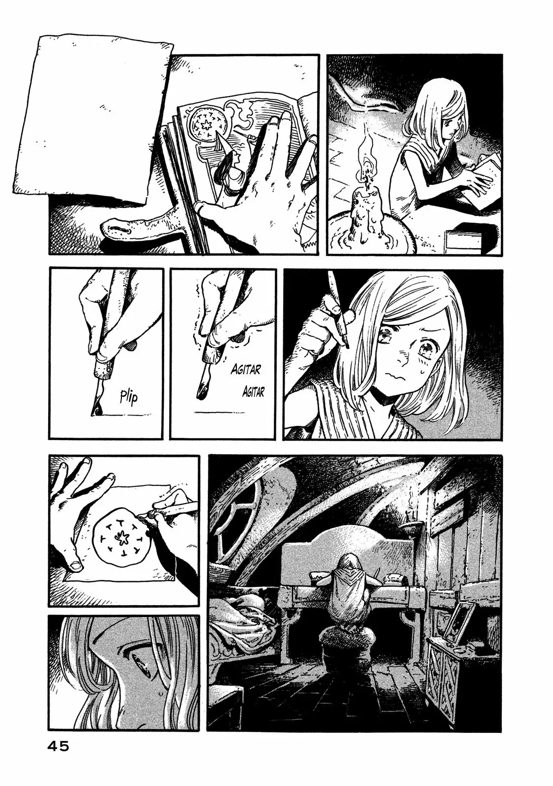 Página 45 del Manga