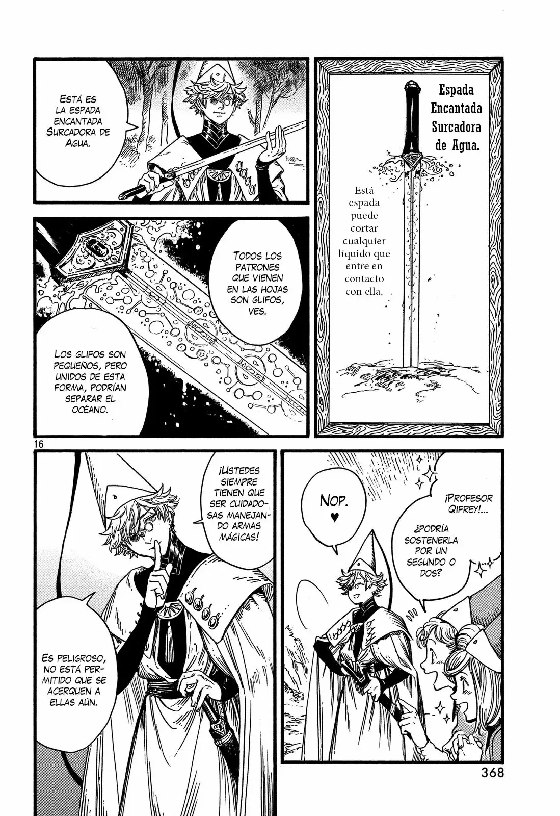 Página 16 del Manga