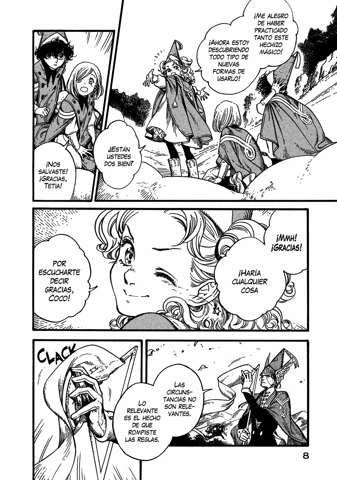 Página 8 del Manga