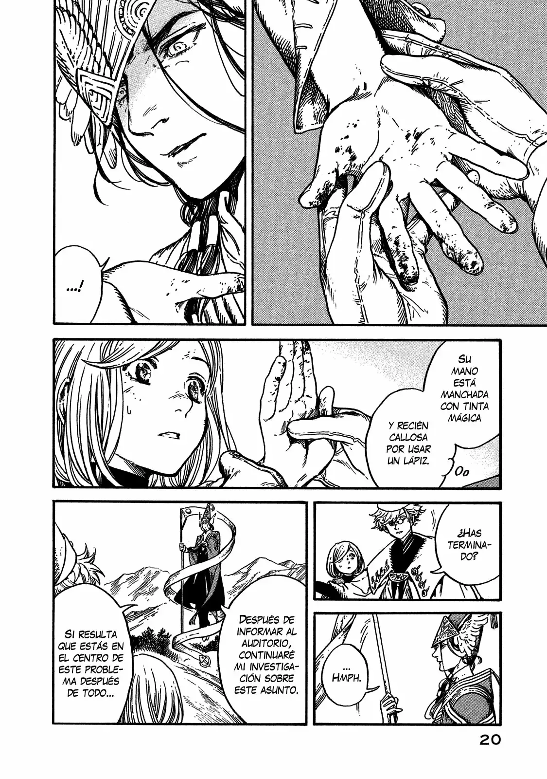 Página 20 del Manga