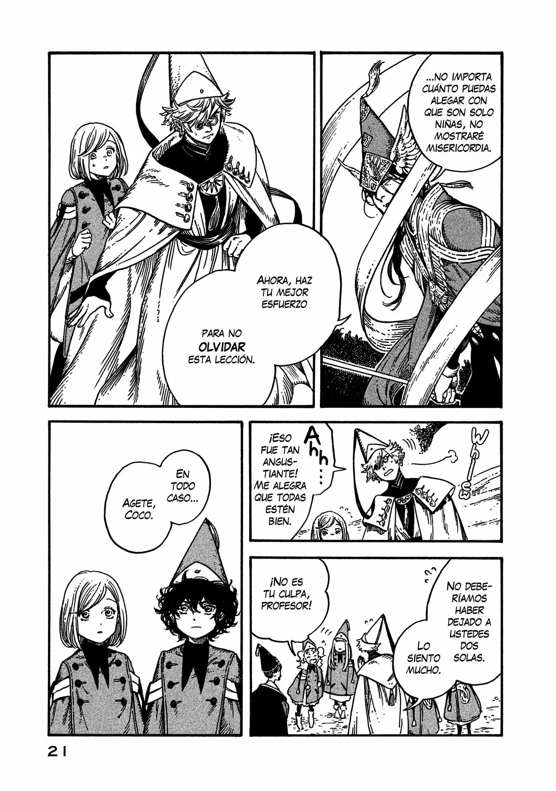 Página 21 del Manga