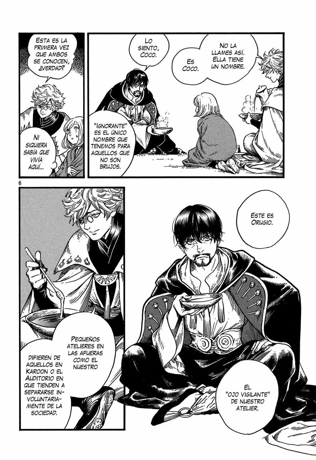 Página 6 del Manga