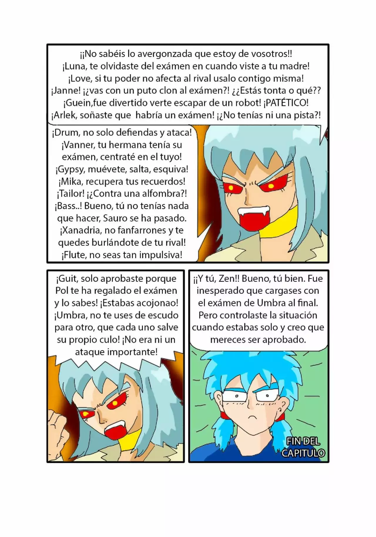 Página 20 del Manga