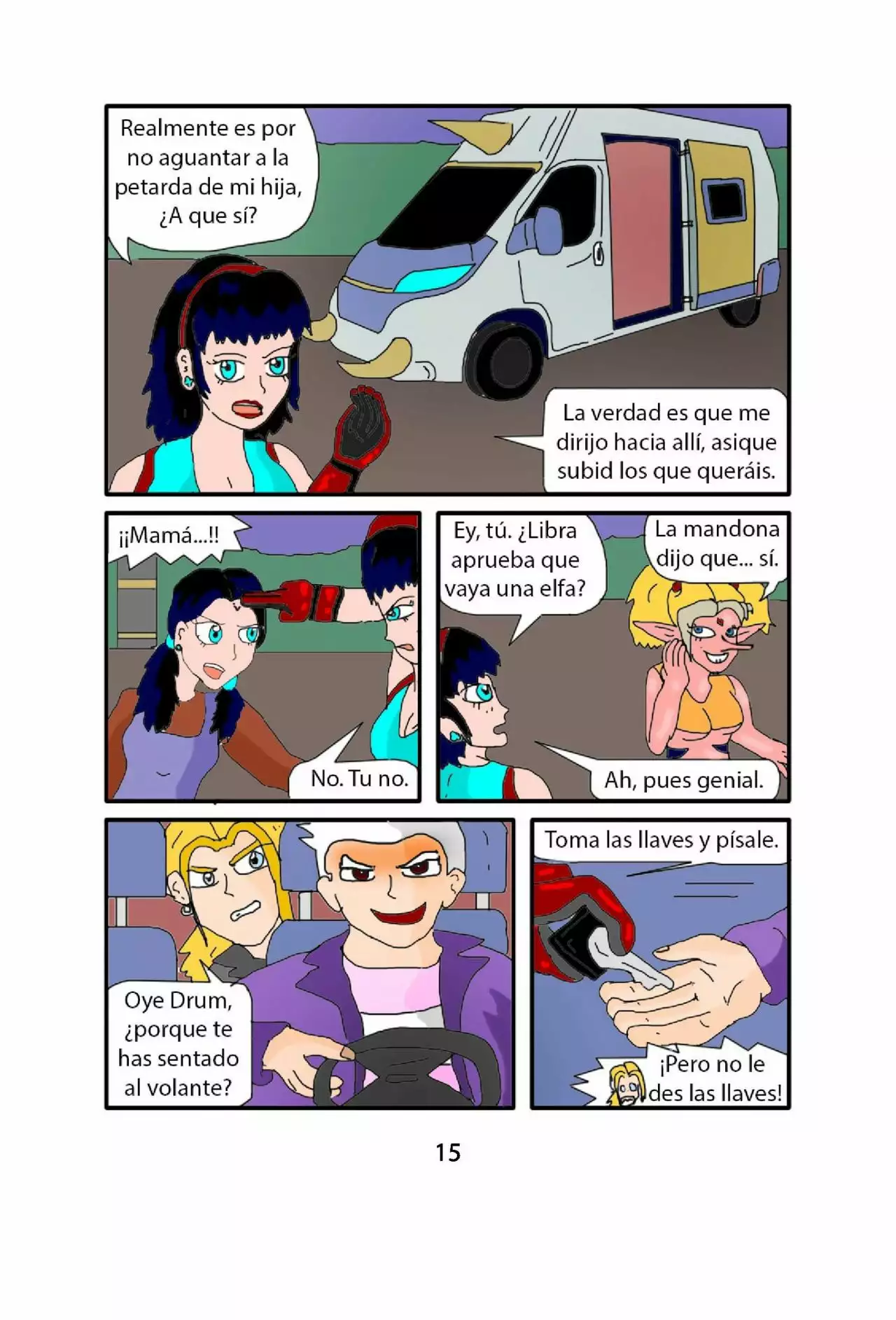 Página 16 del Manga