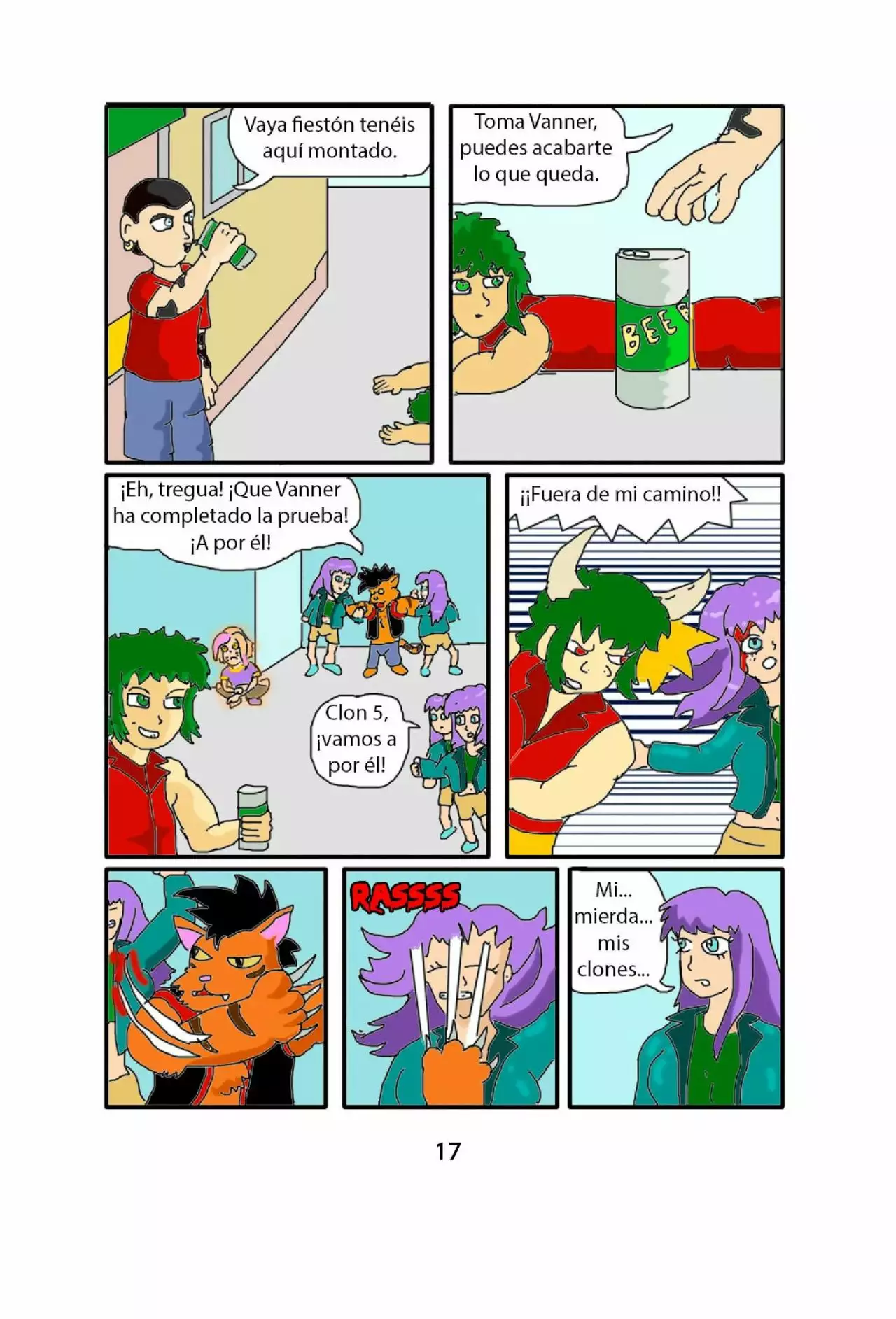 Página 18 del Manga