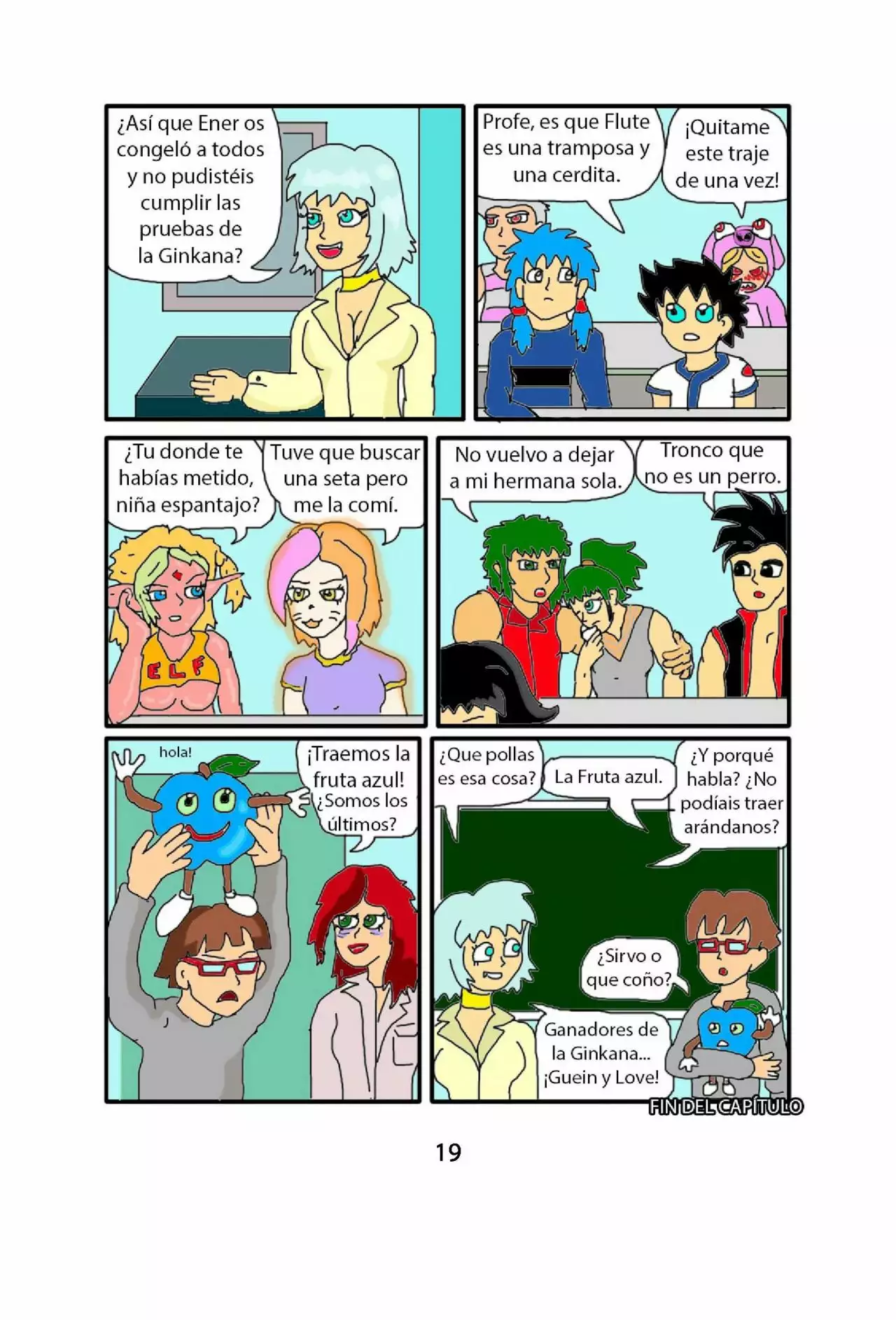 Página 20 del Manga