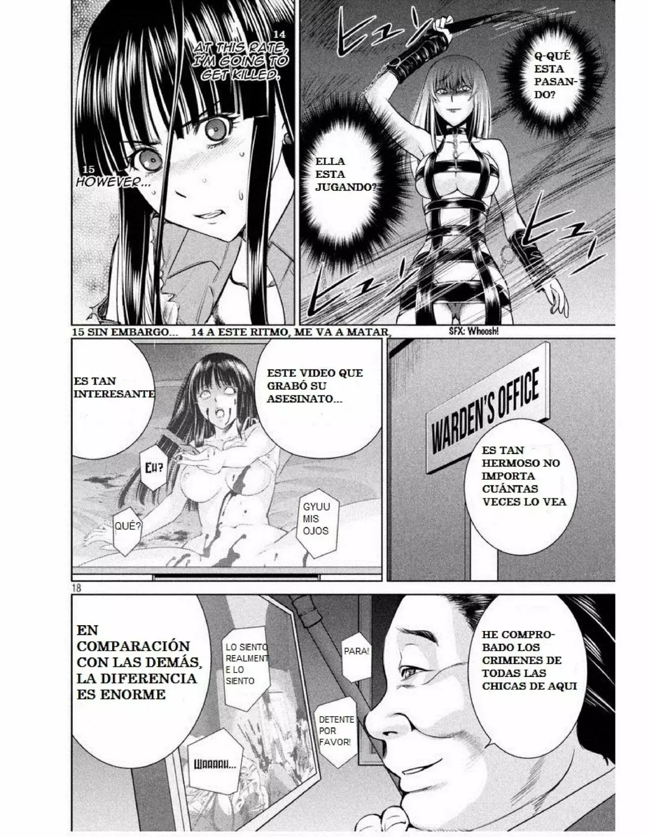 Página 18 del Manga