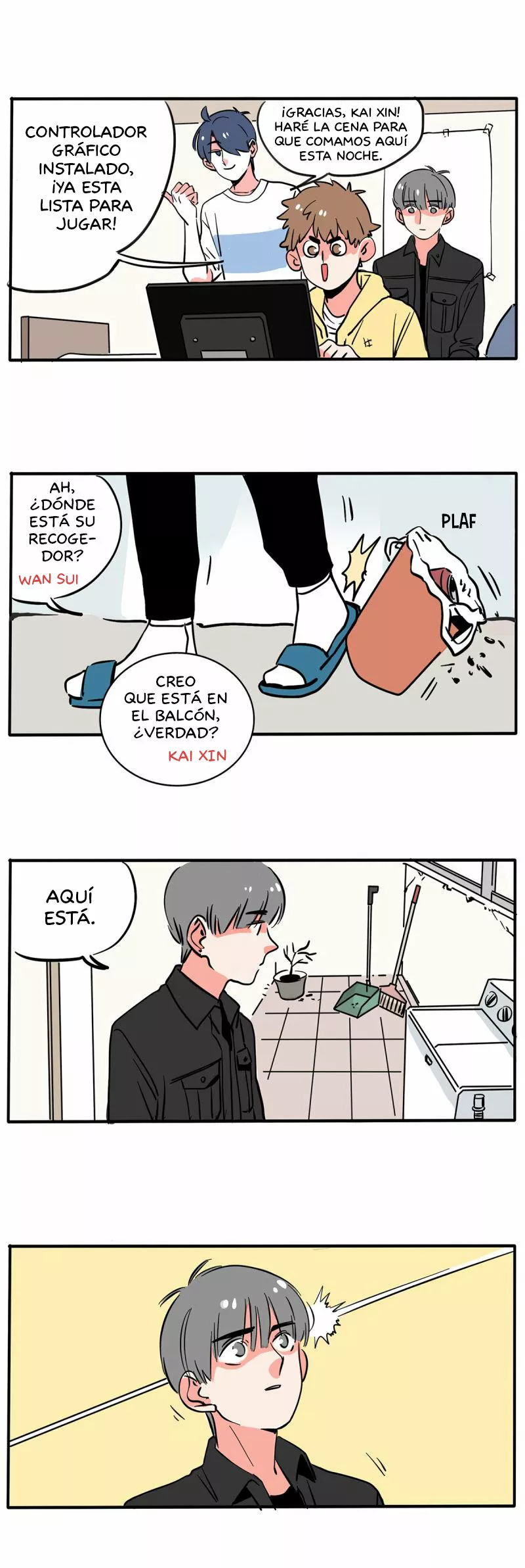 Página 1 del Manga