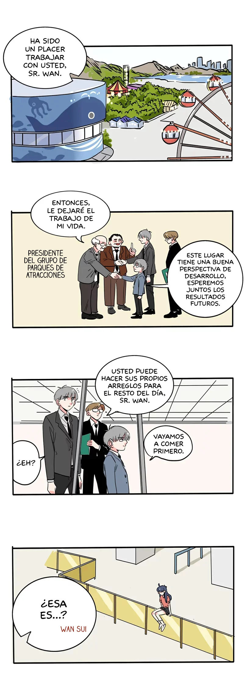 Página 1 del Manga
