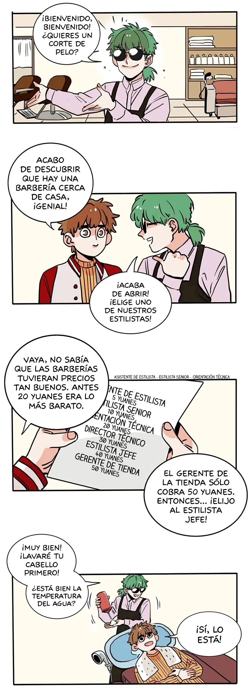 Página 1 del Manga
