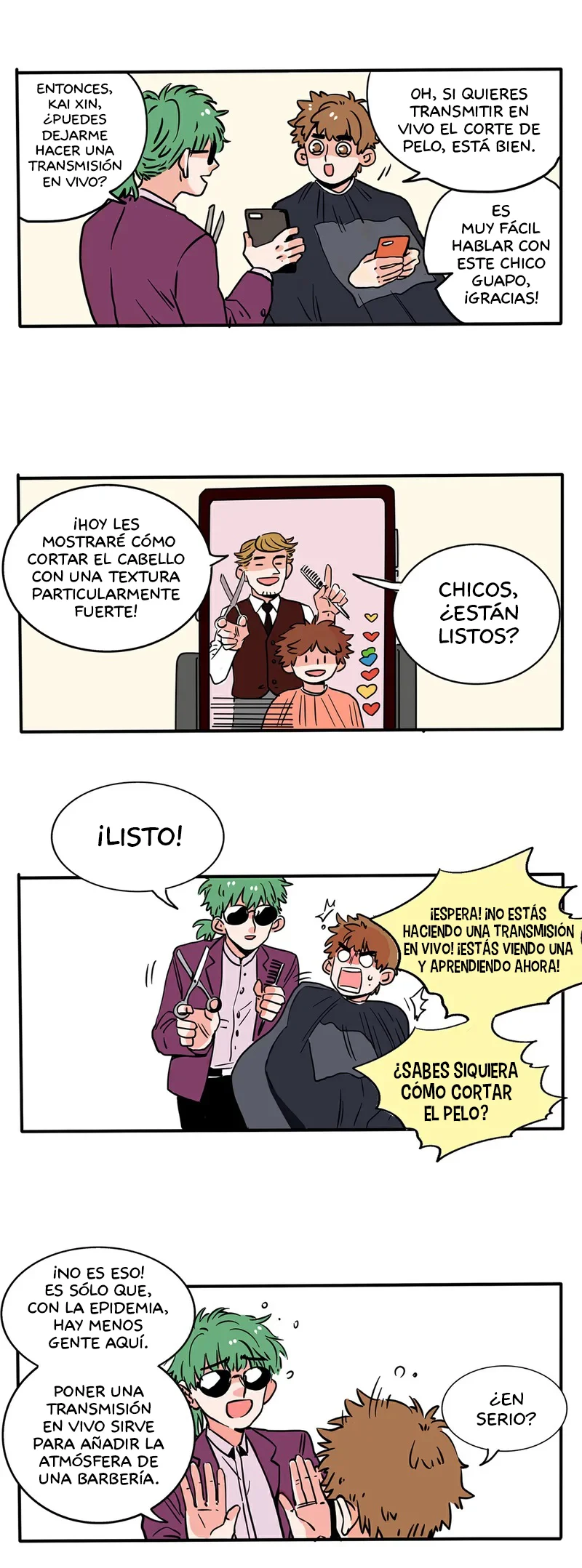 Página 1 del Manga