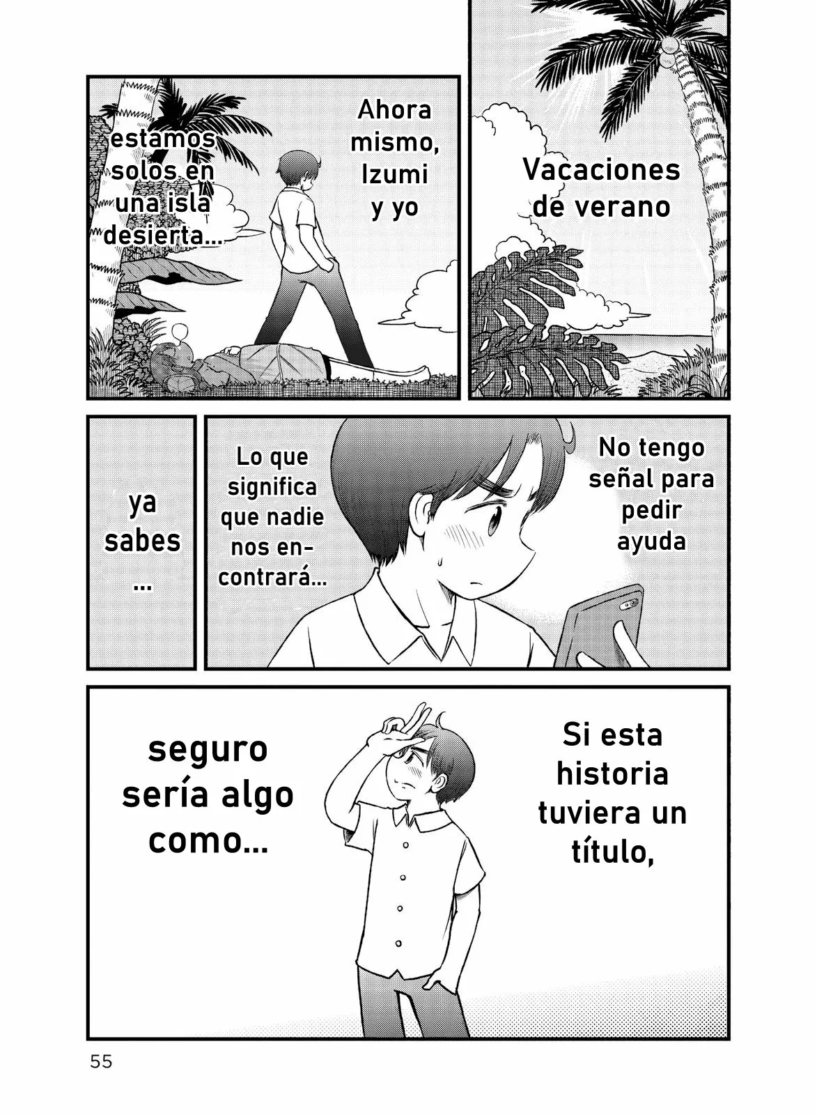 Página 1 del Manga