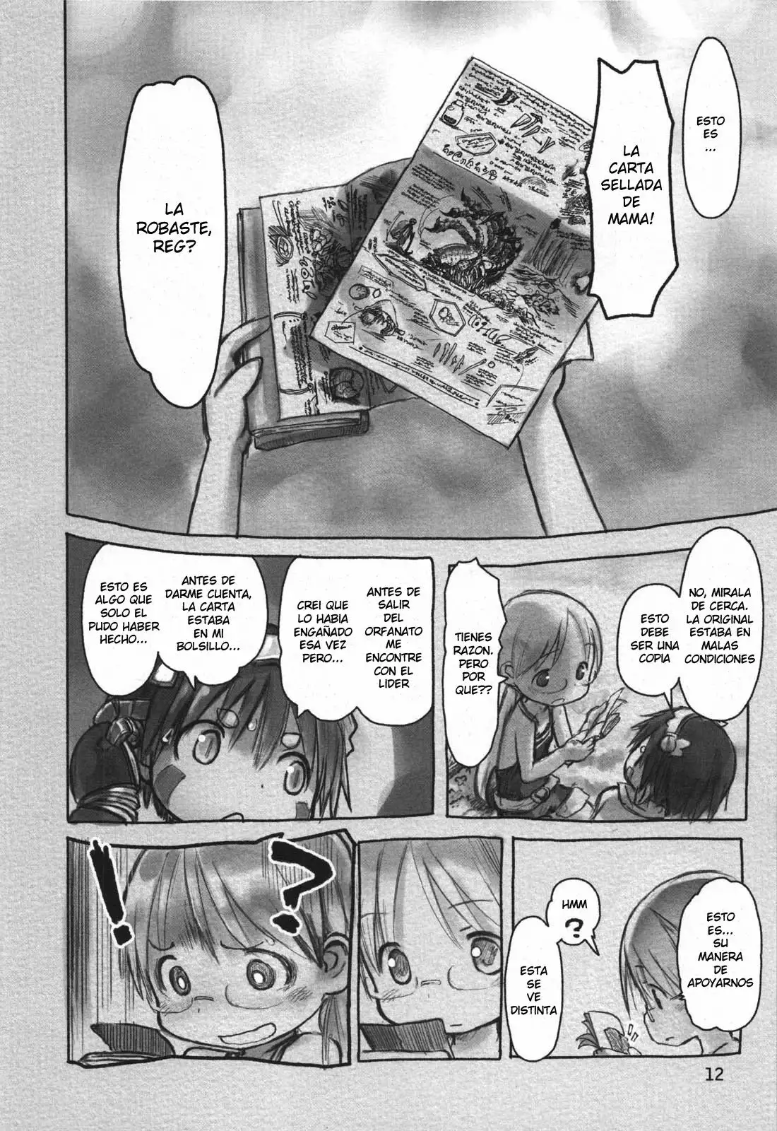 Página 12 del Manga