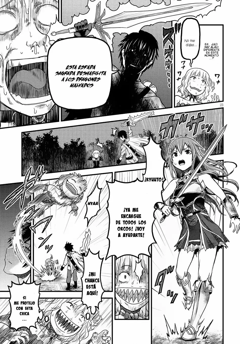 Página 23 del Manga