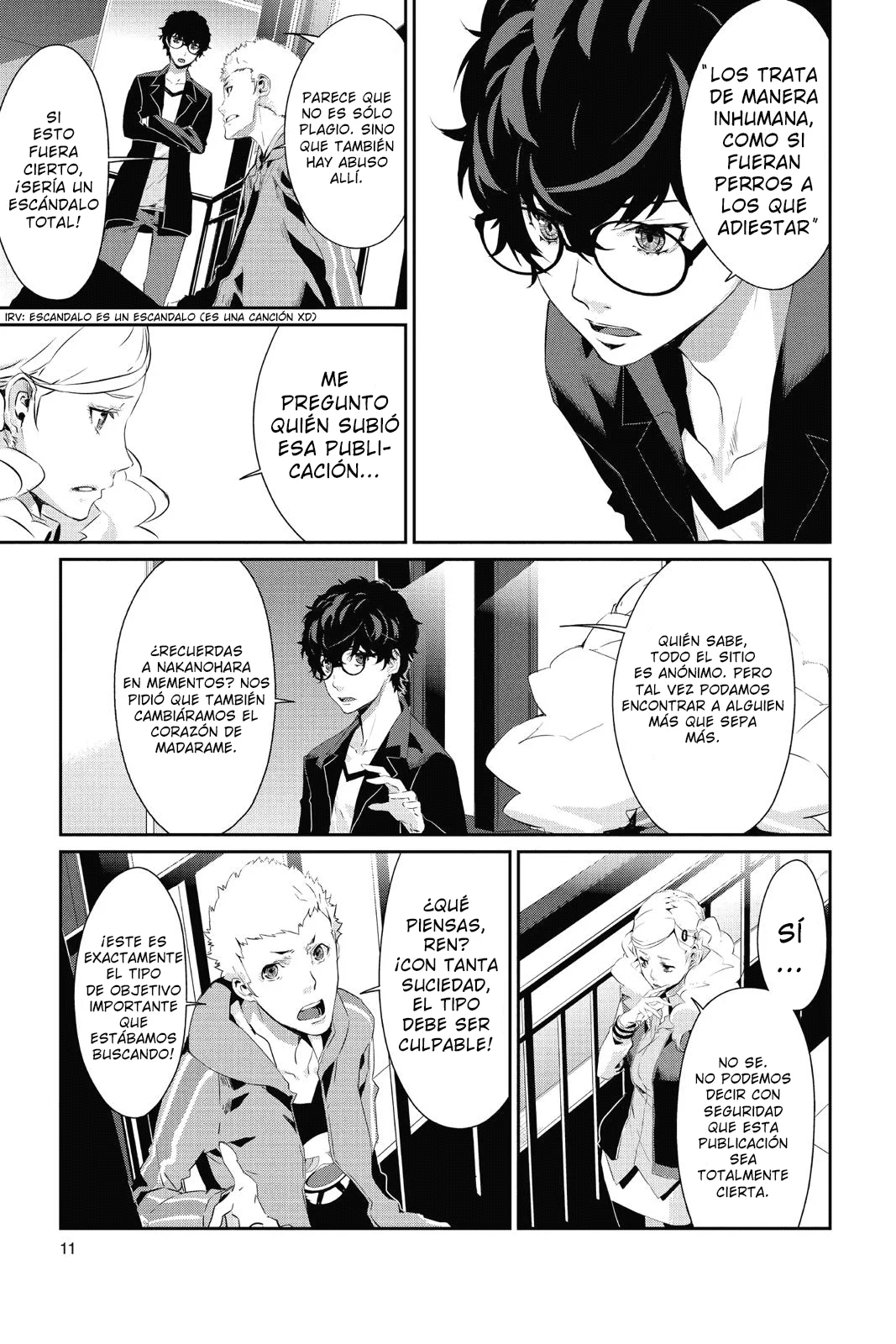 Página 13 del Manga