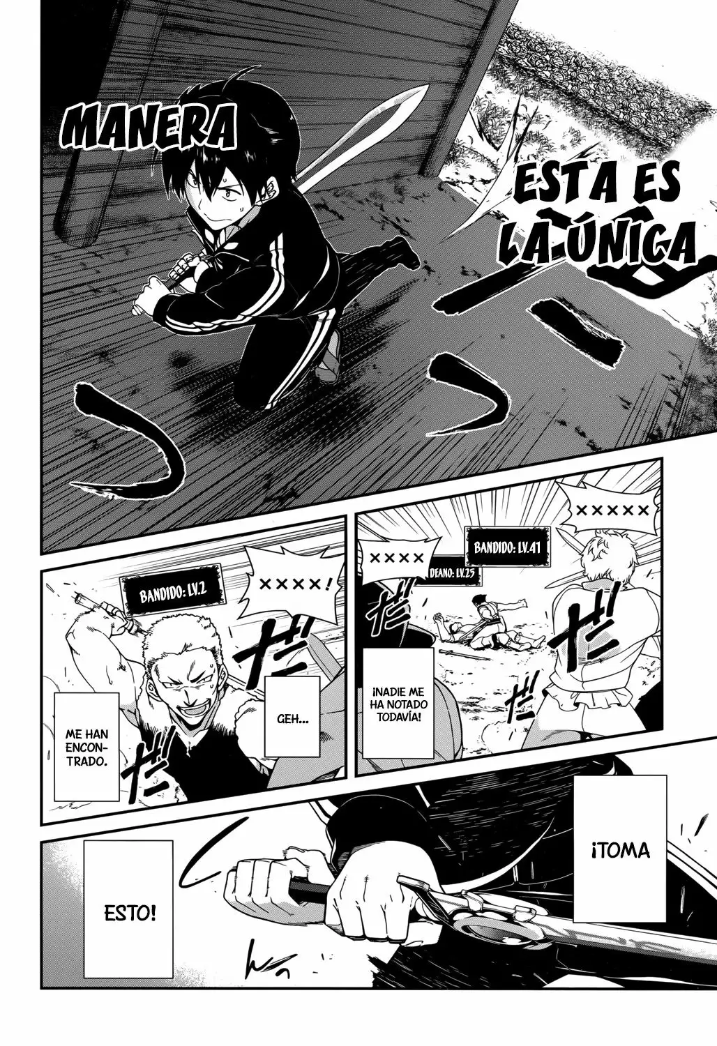 Página 22 del Manga