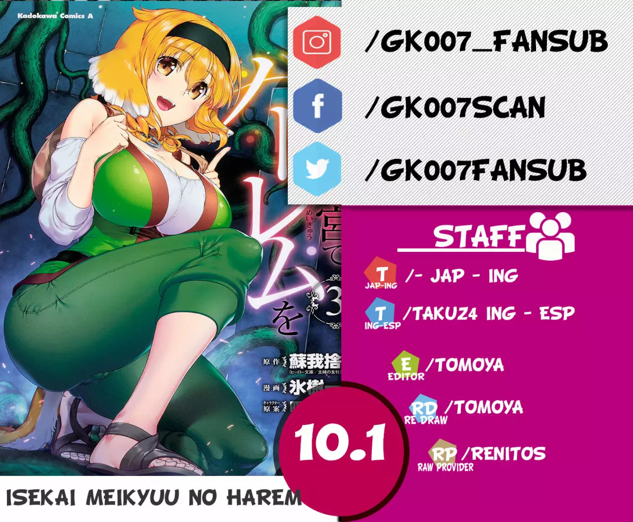Página 33 del Manga