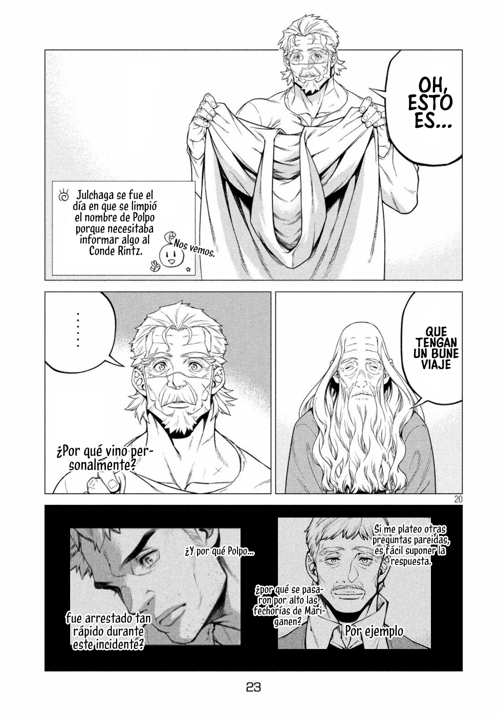 Página 20 del Manga