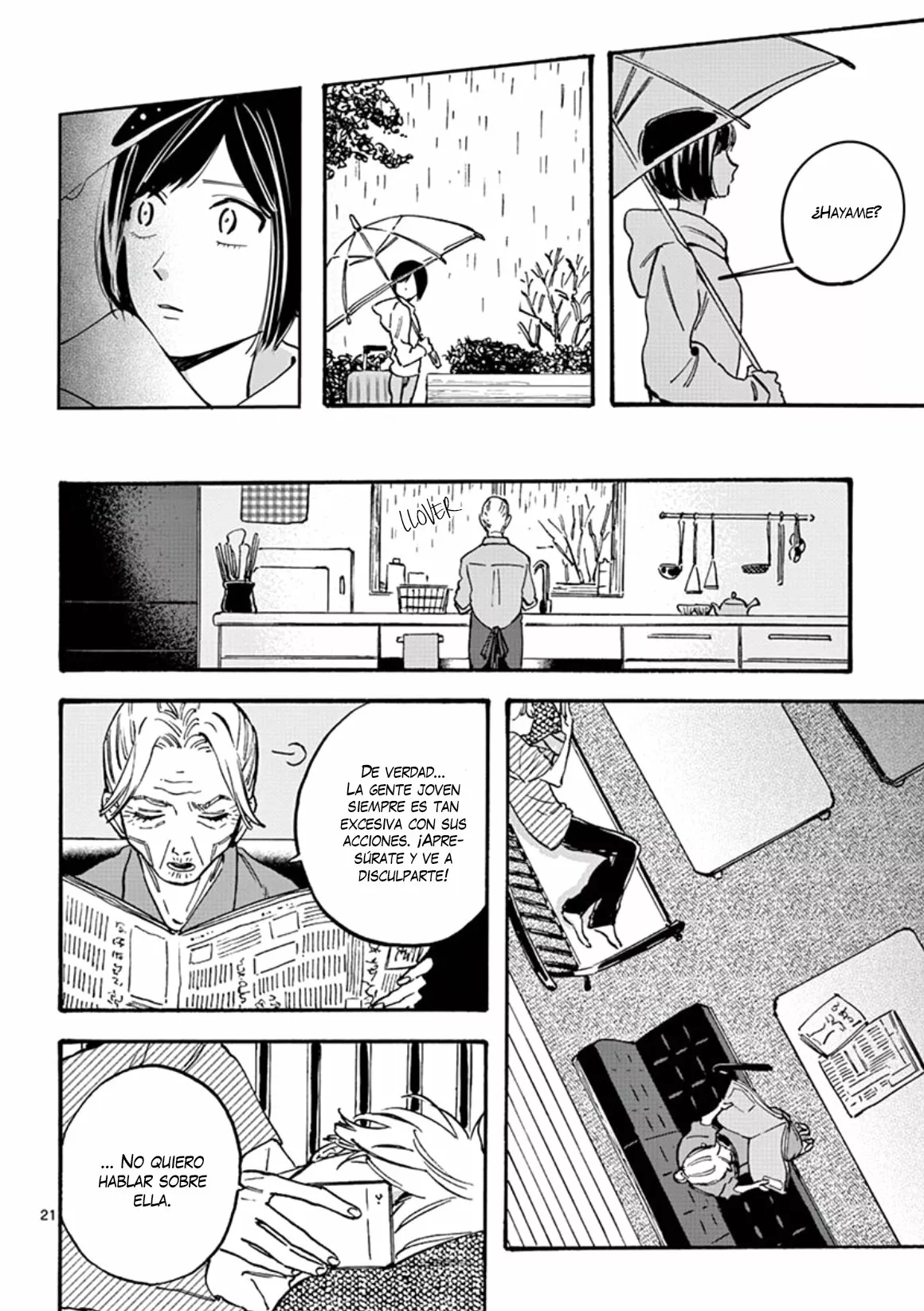 Página 22 del Manga