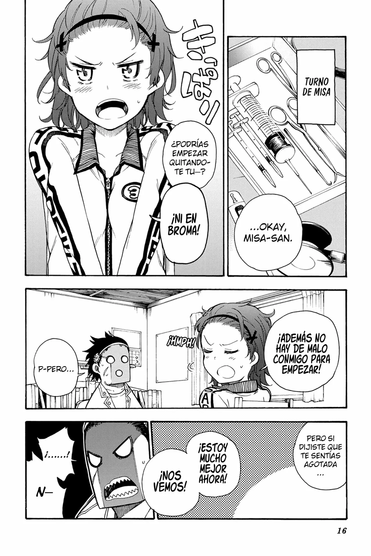 Página 16 del Manga