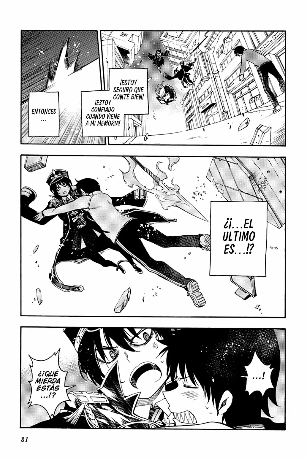 Página 31 del Manga