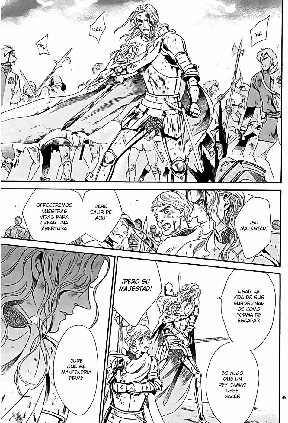 Página 45 del Manga
