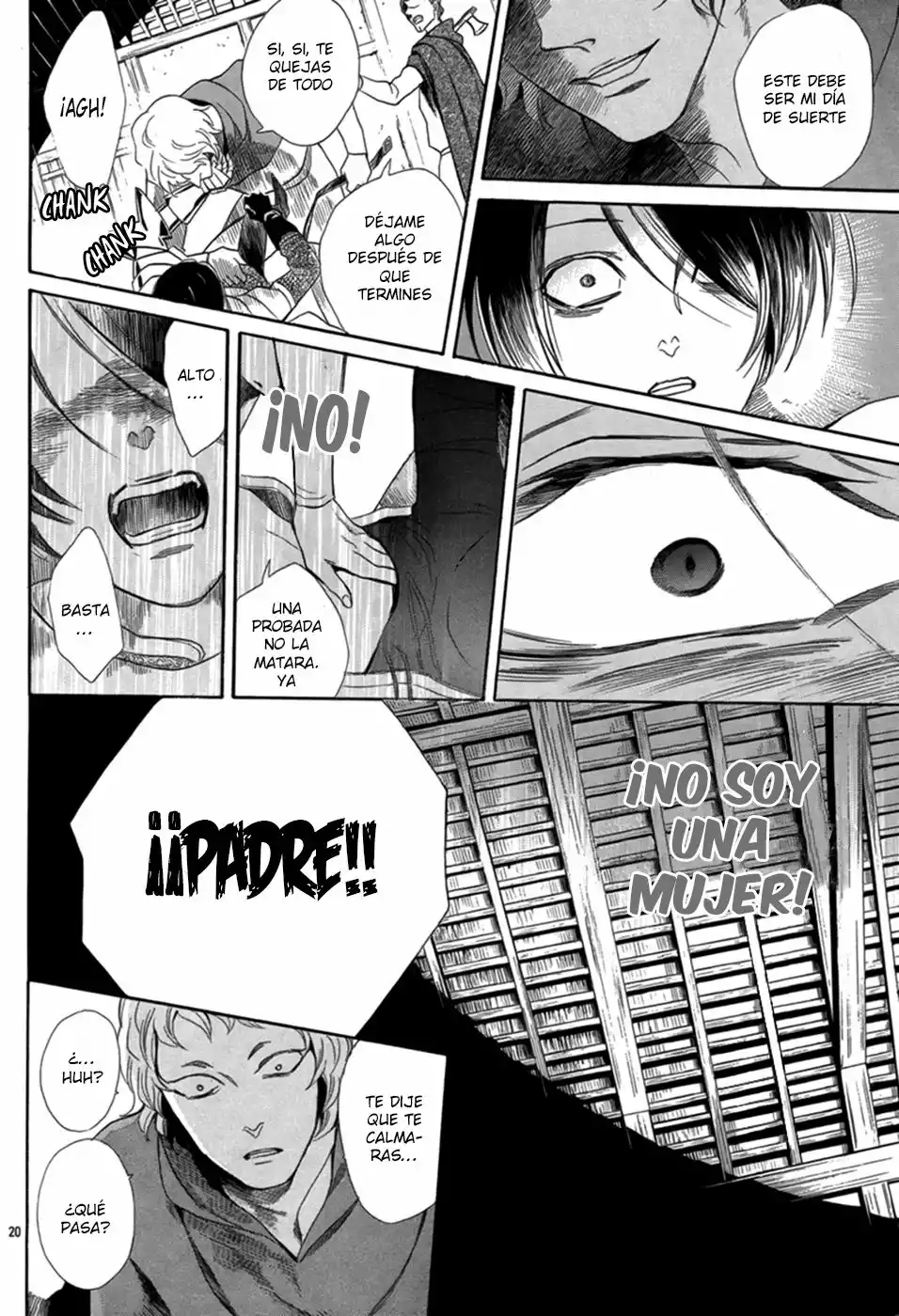 Página 20 del Manga