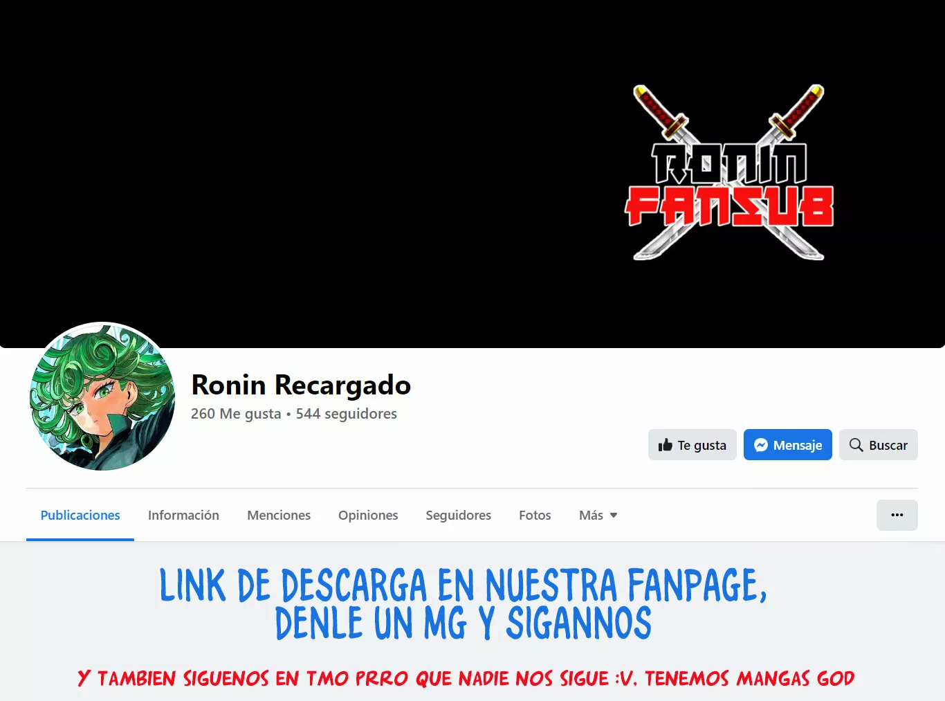 Página 30 del Manga
