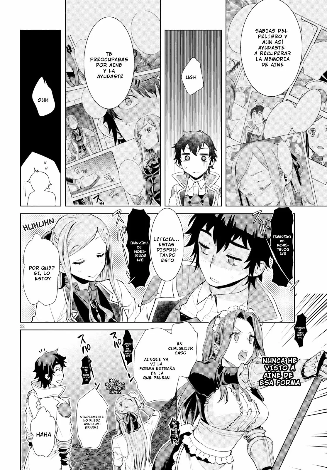 Página 22 del Manga