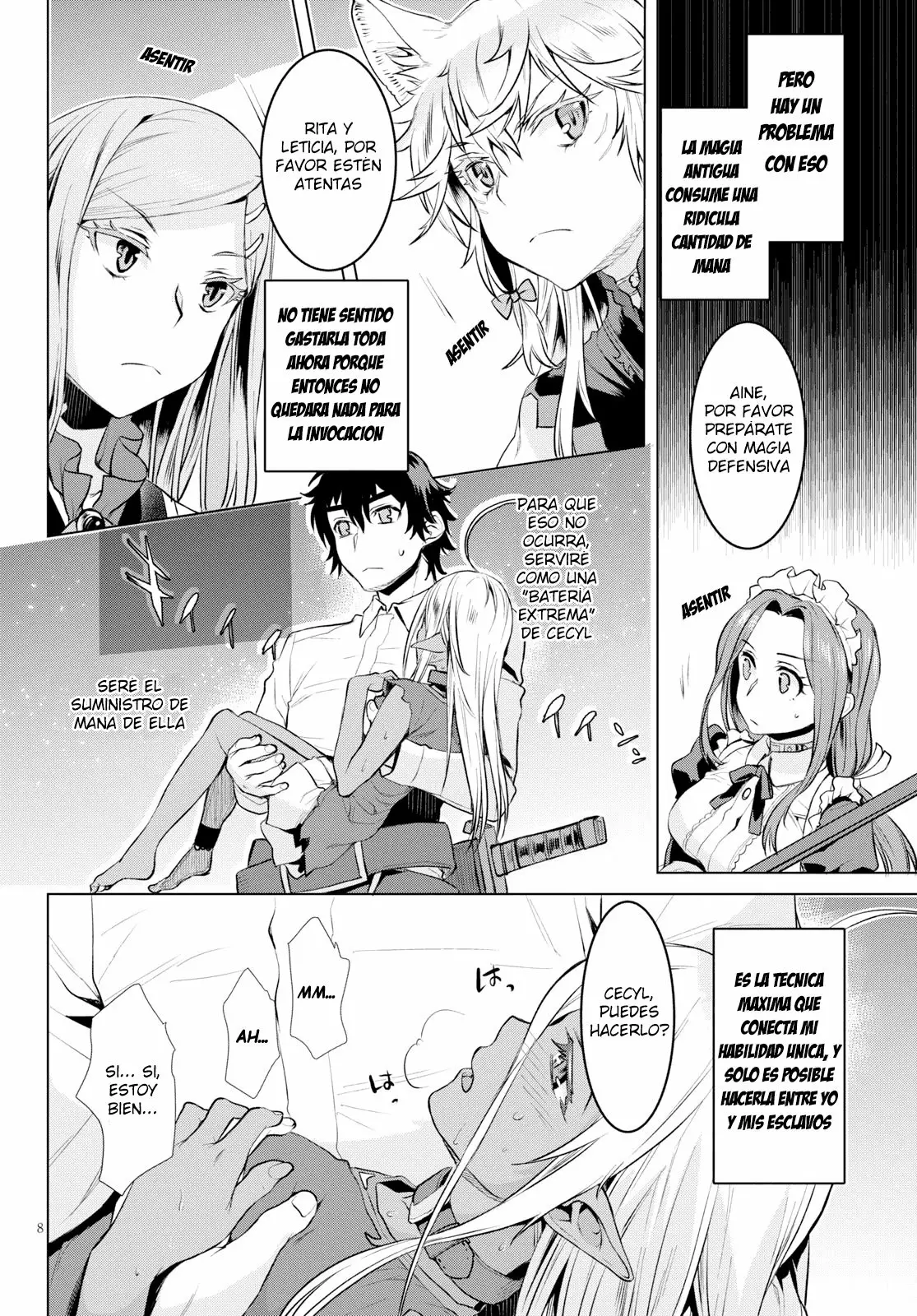Página 8 del Manga