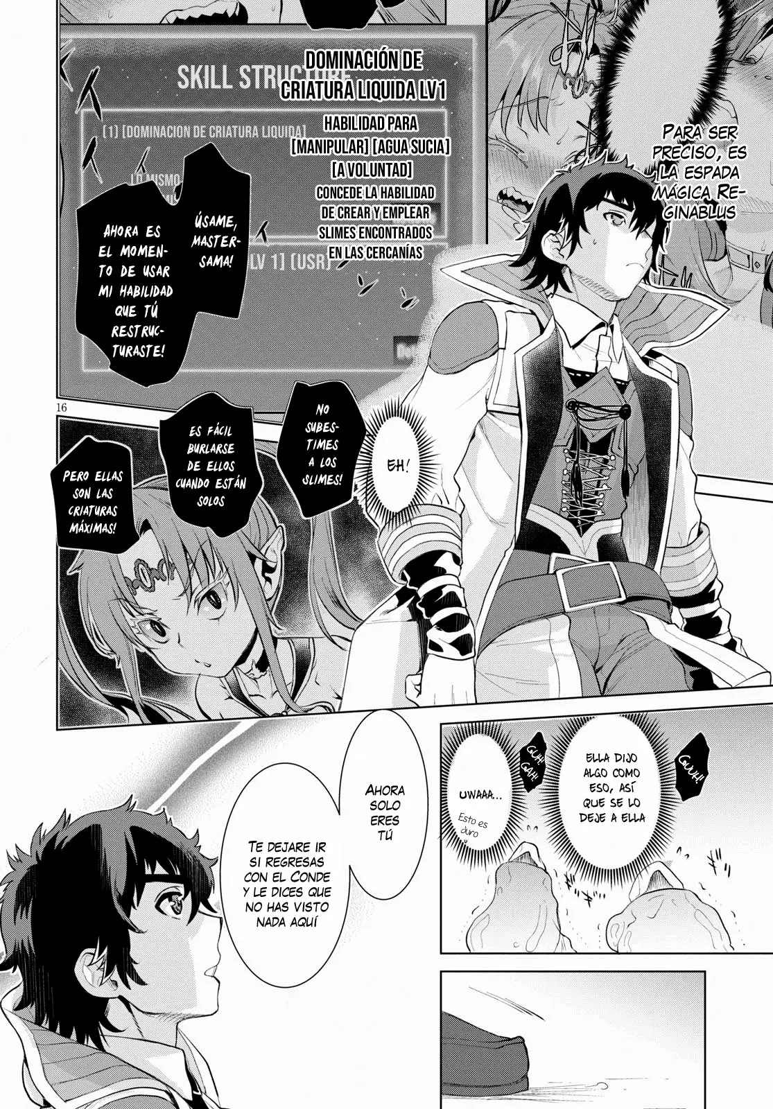 Página 16 del Manga
