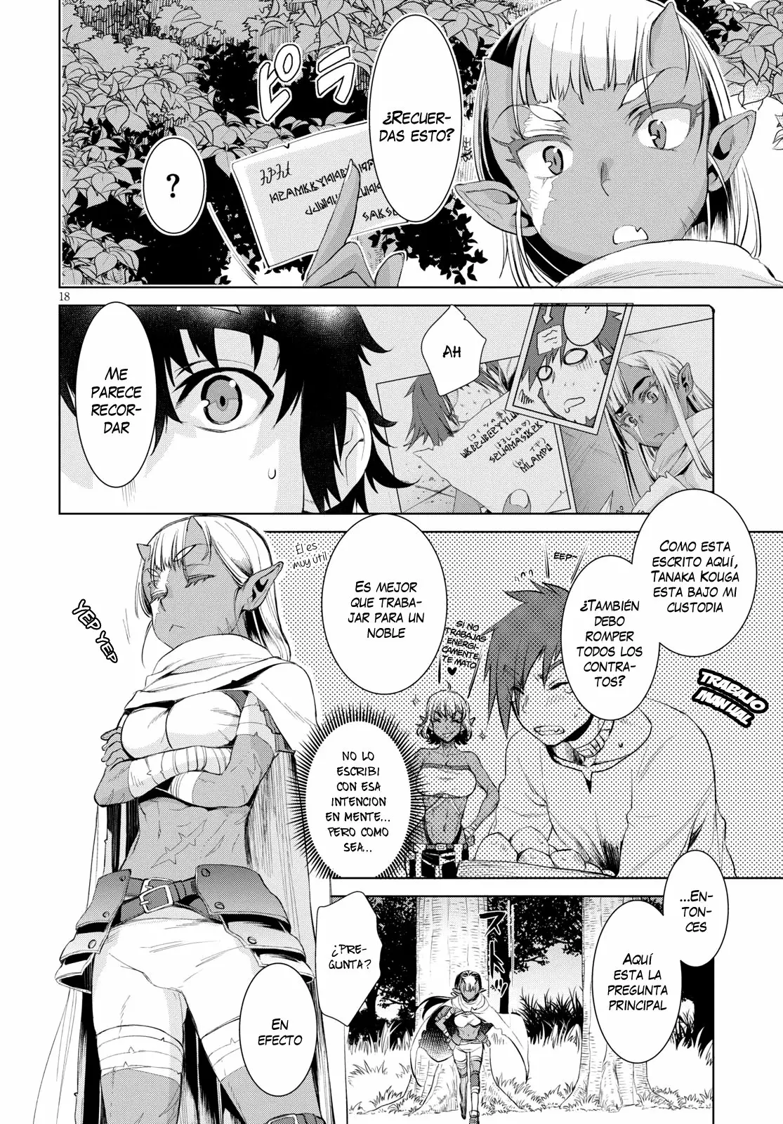 Página 18 del Manga