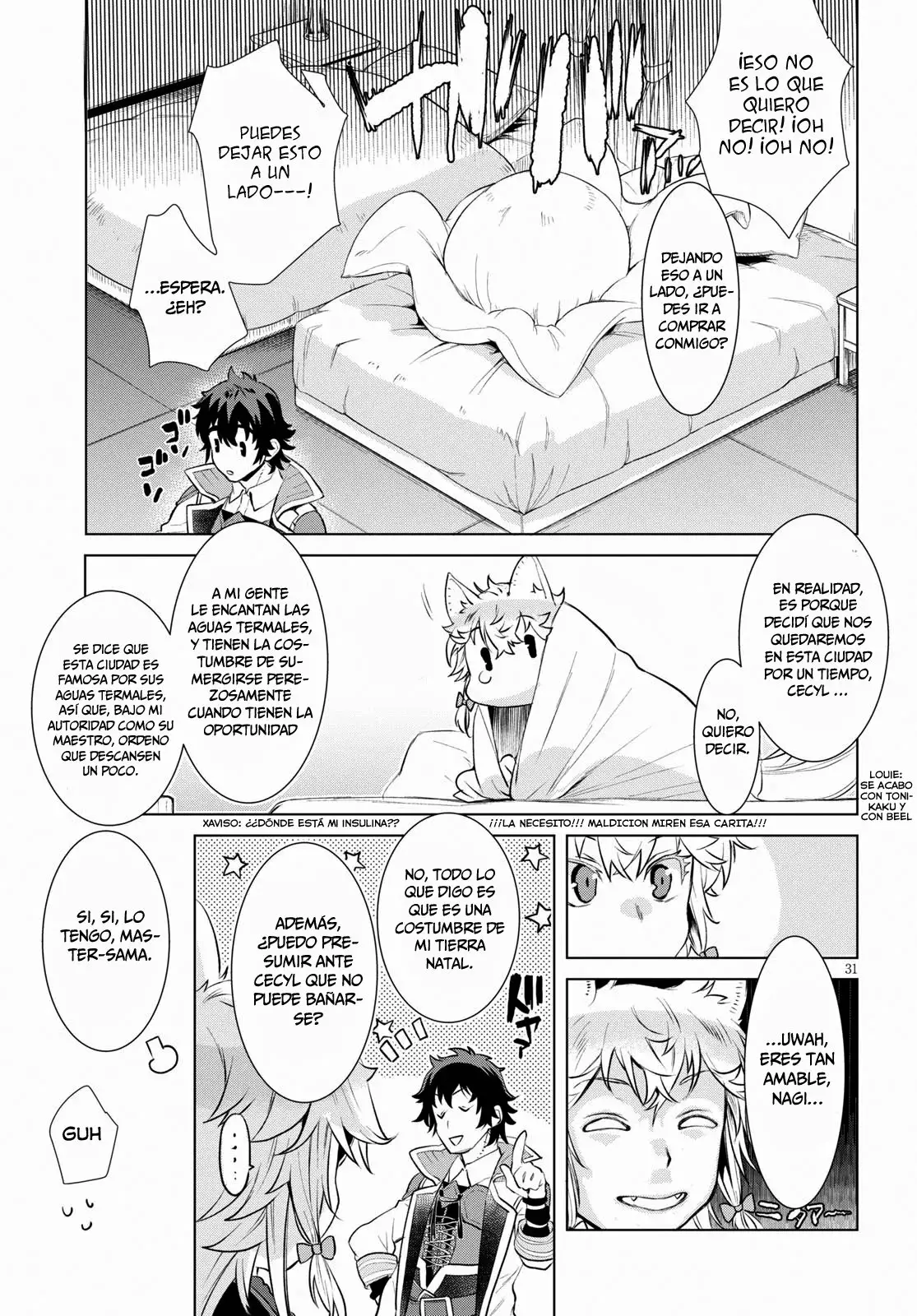 Página 31 del Manga