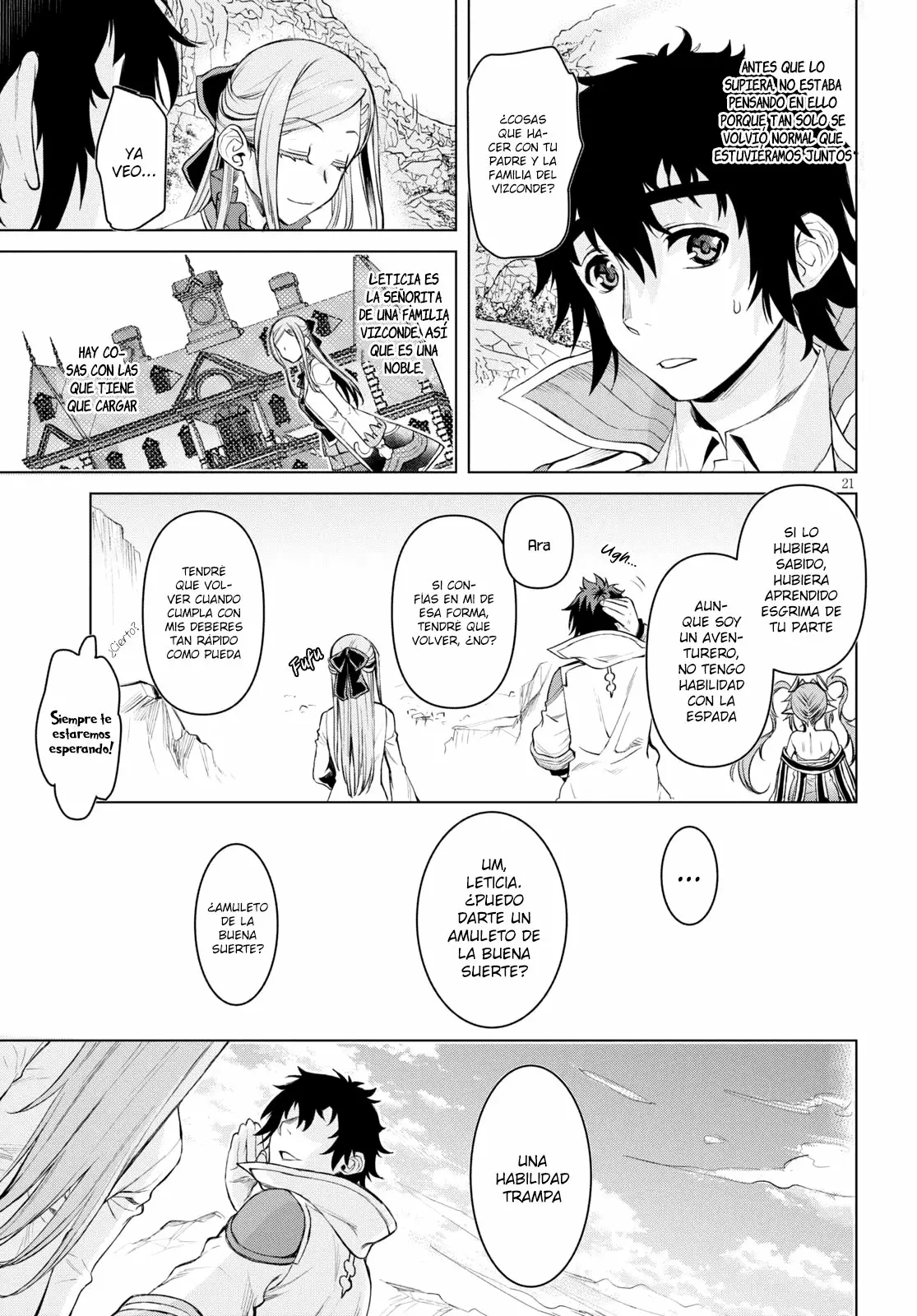 Página 21 del Manga