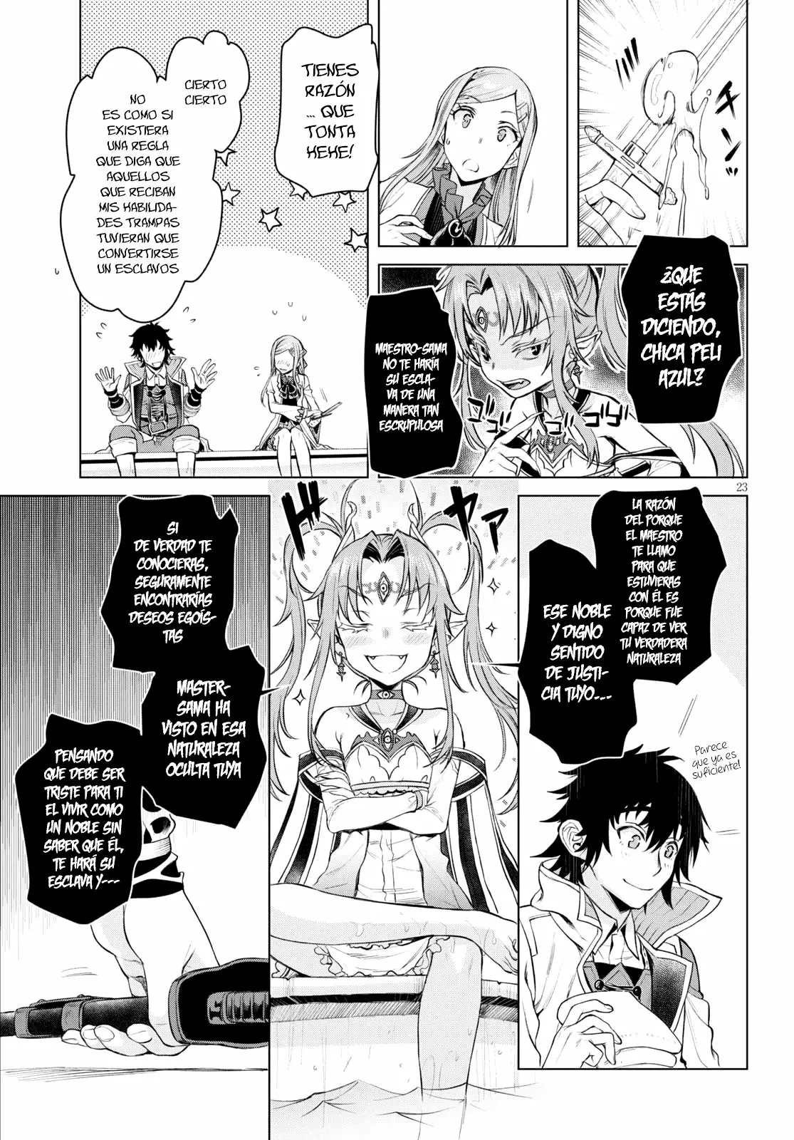 Página 23 del Manga