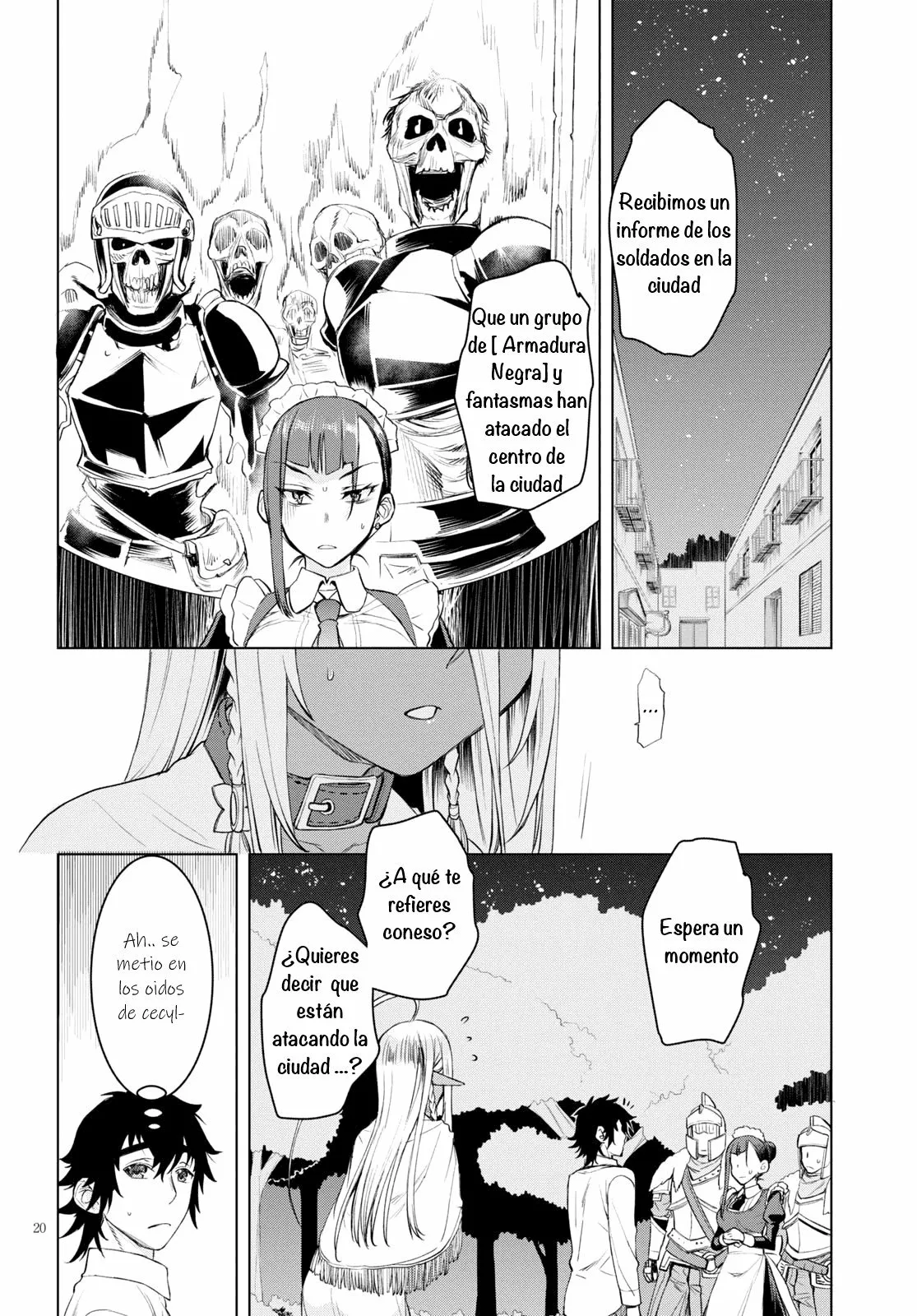 Página 20 del Manga