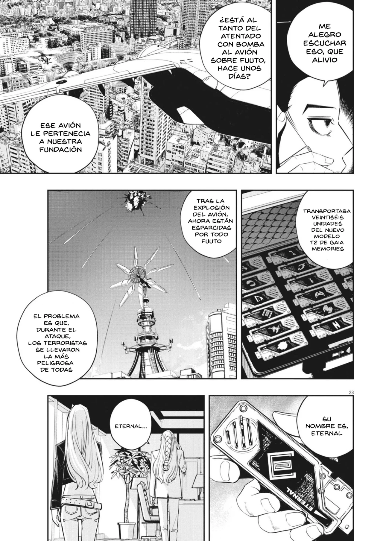 Página 23 del Manga