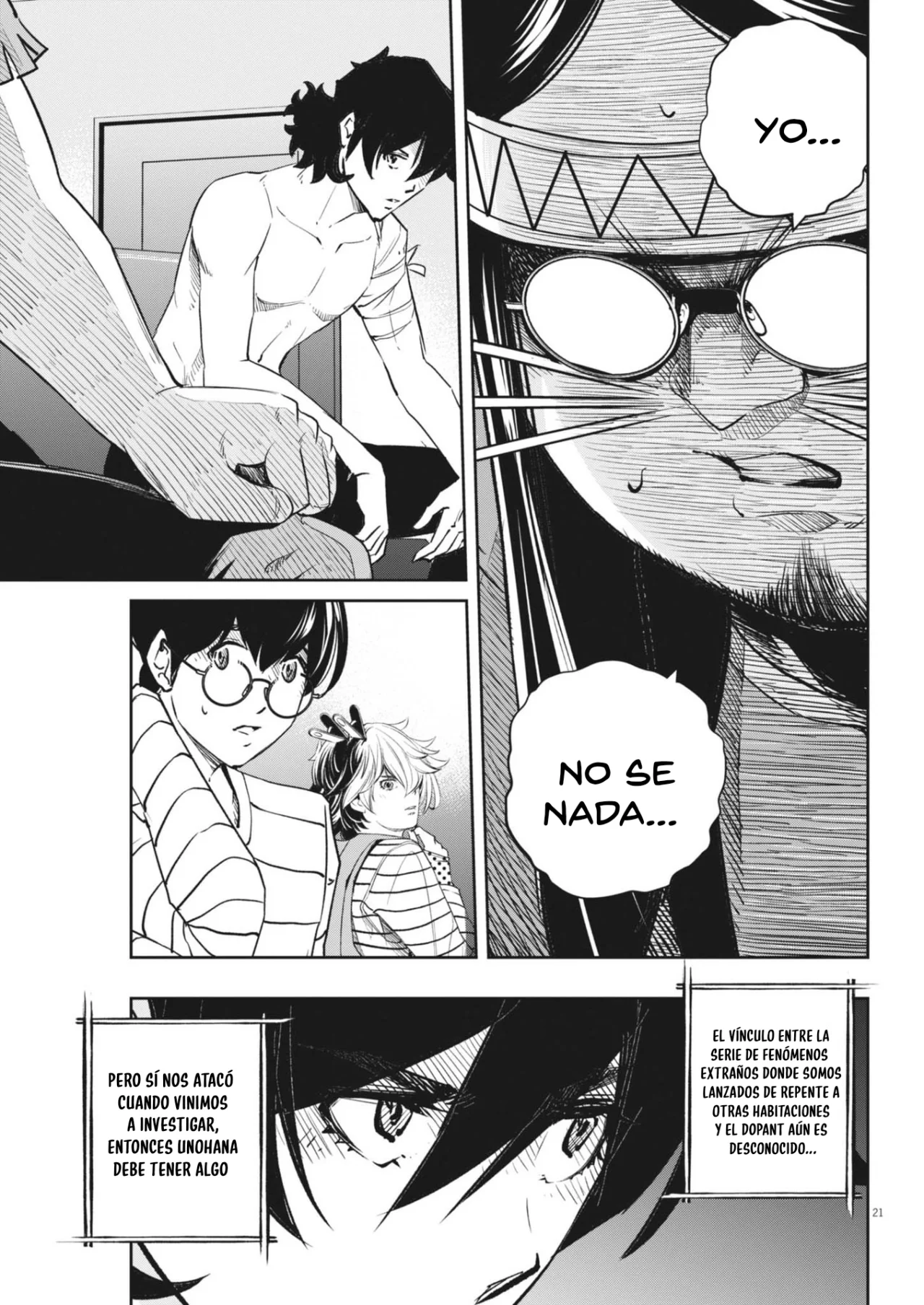 Página 21 del Manga