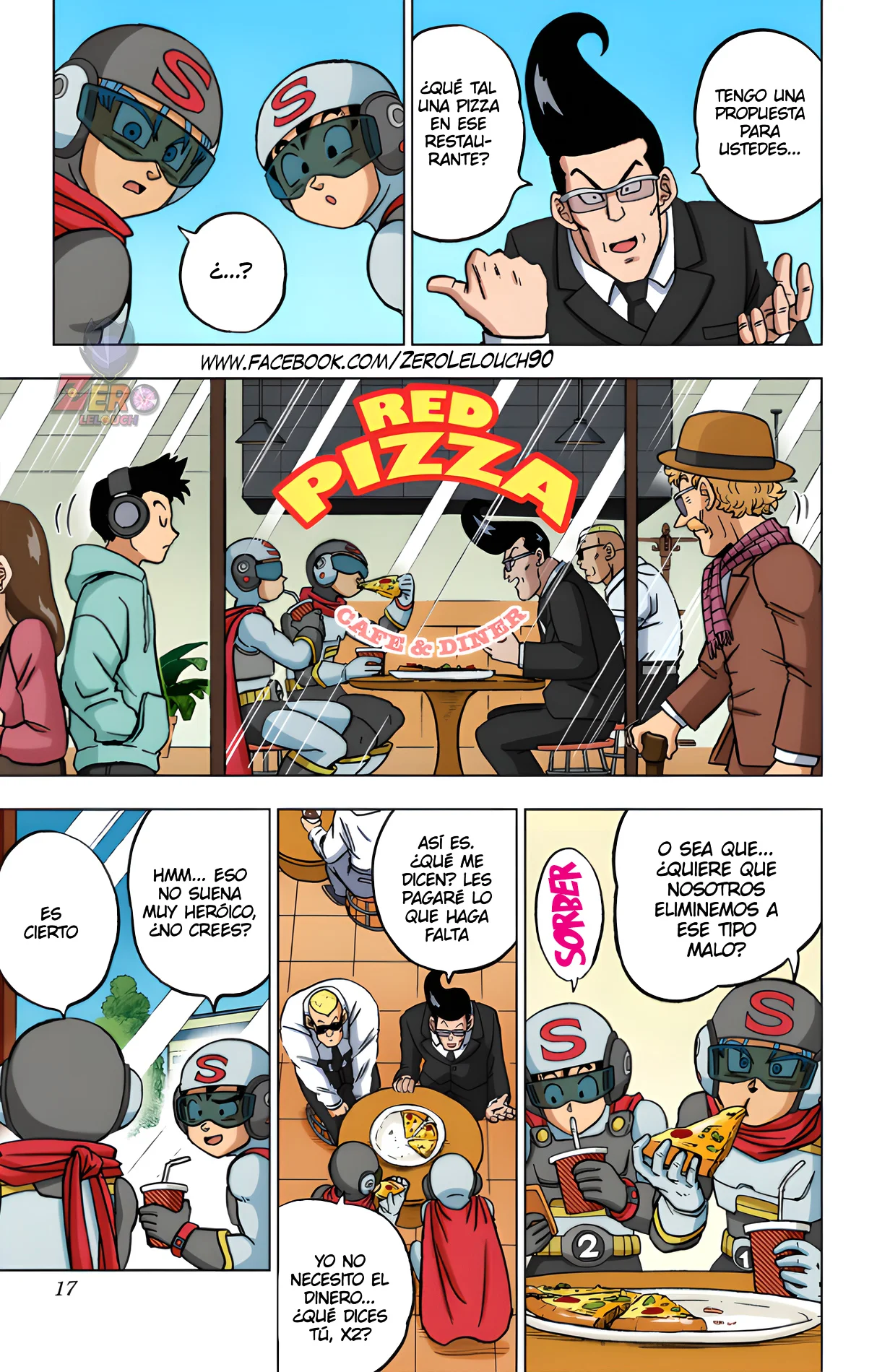 Página 16 del Manga