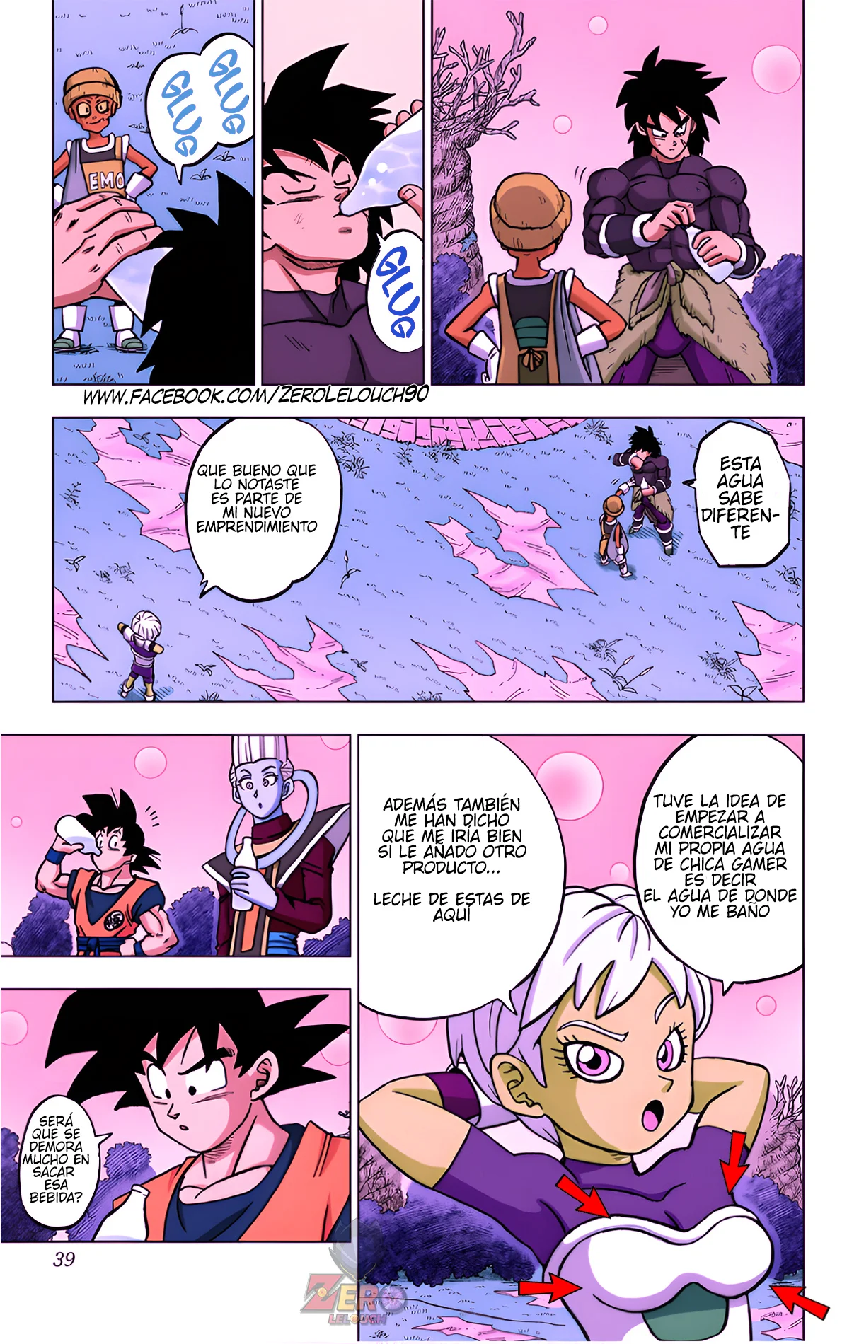 Página 38 del Manga