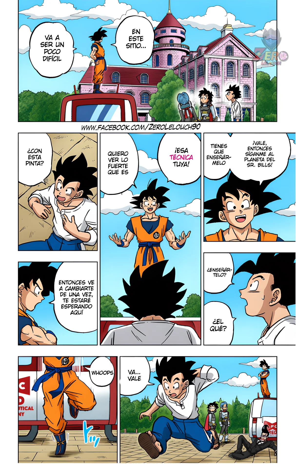 Página 2 del Manga