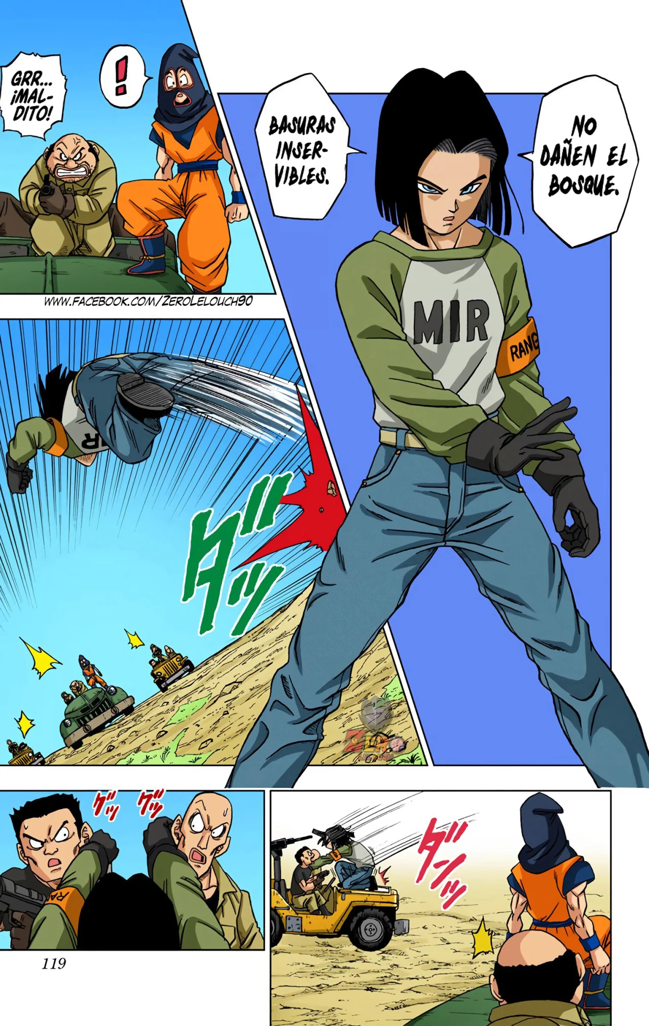 Página 21 del Manga
