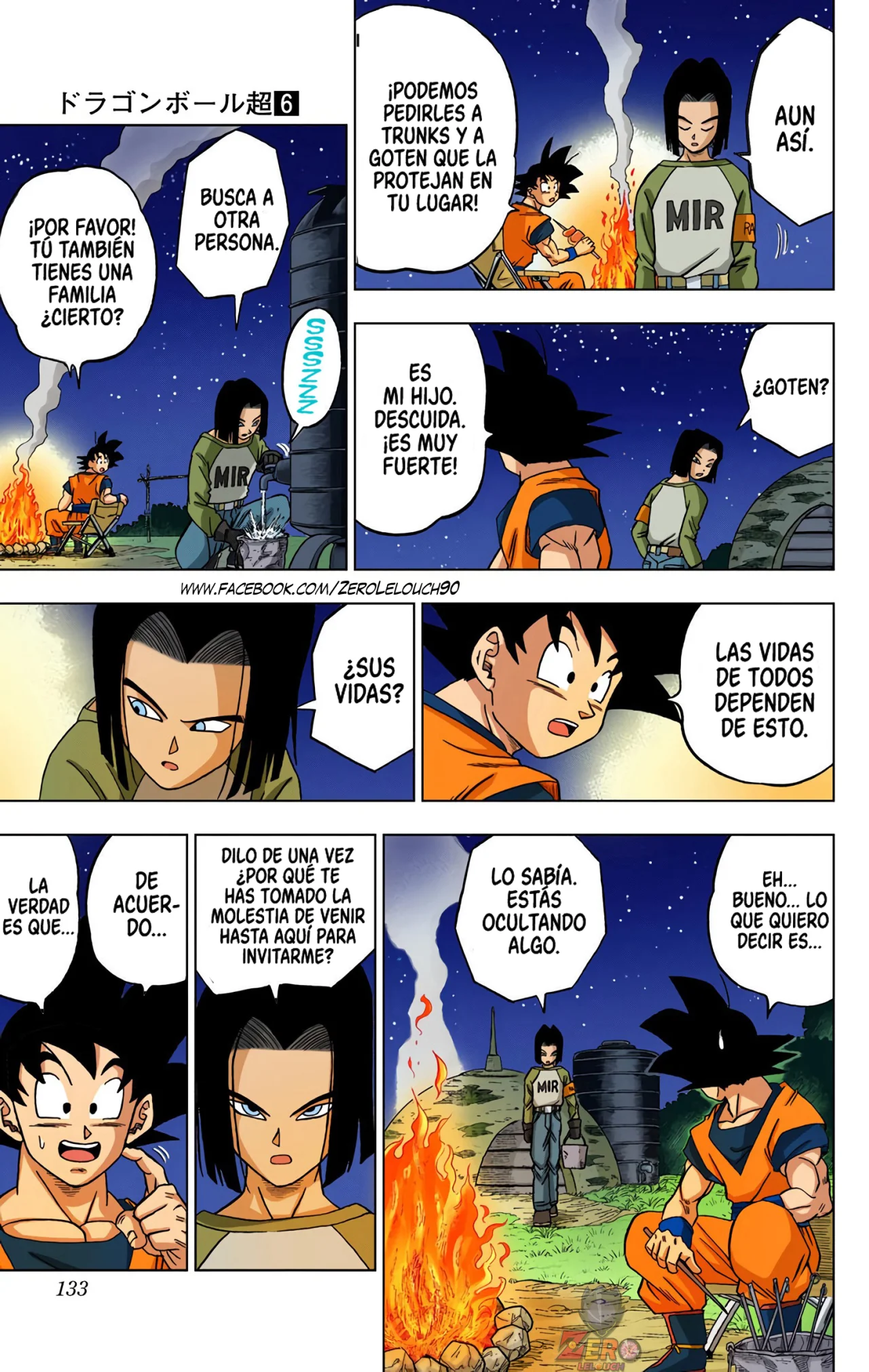 Página 35 del Manga