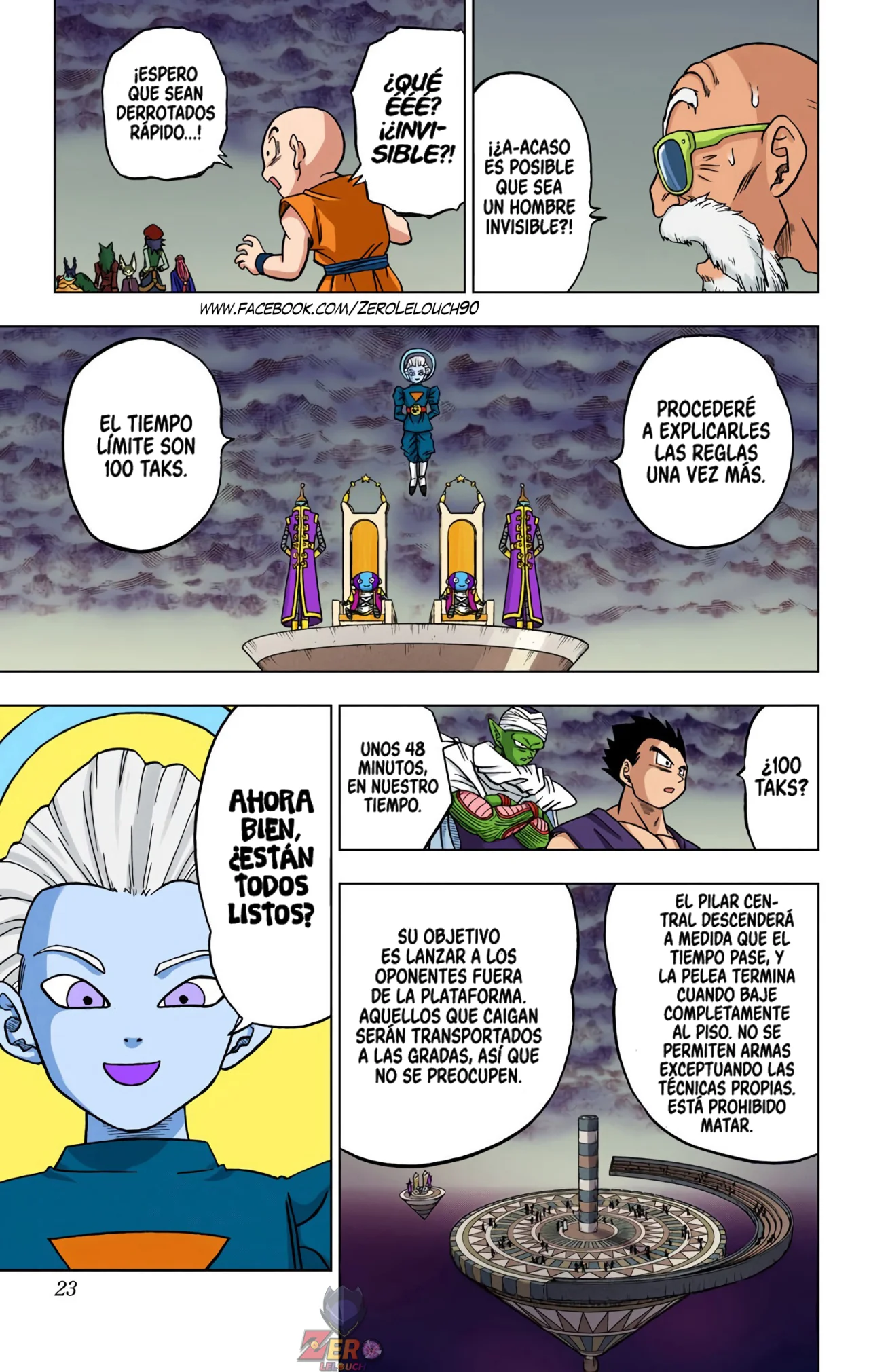 Página 22 del Manga