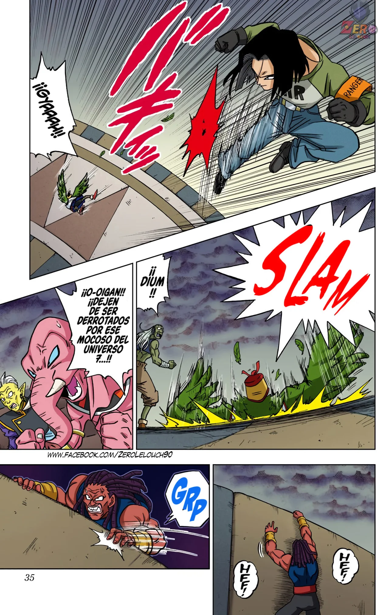 Página 33 del Manga