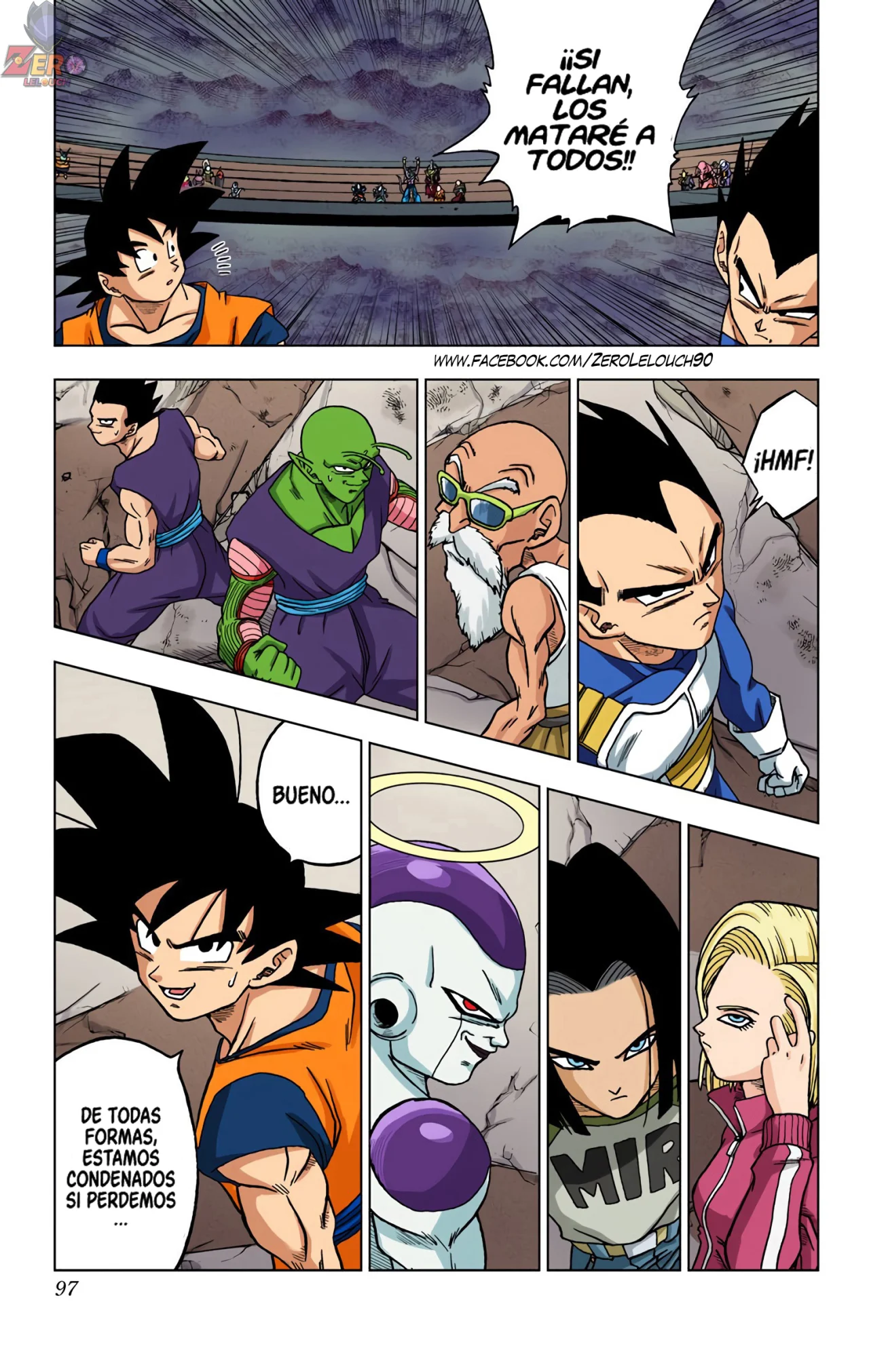 Página 45 del Manga